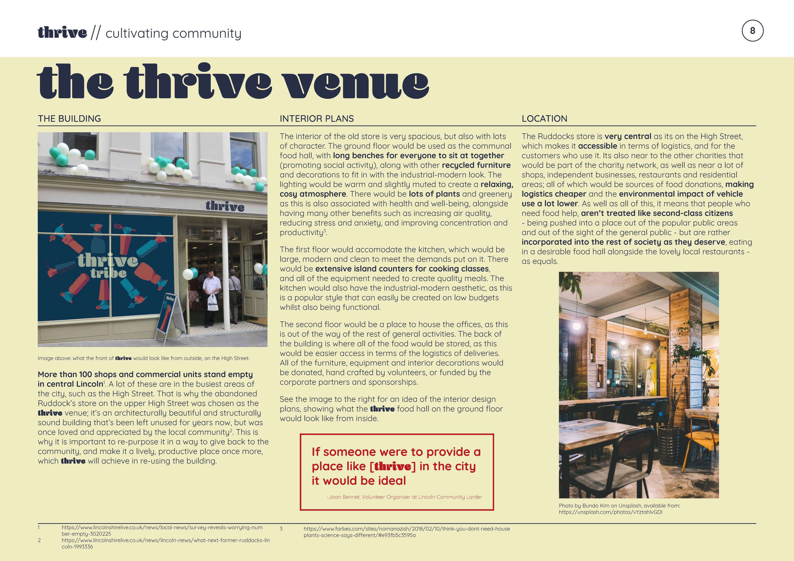 Thrive - RSA Commended by Georgia Holden