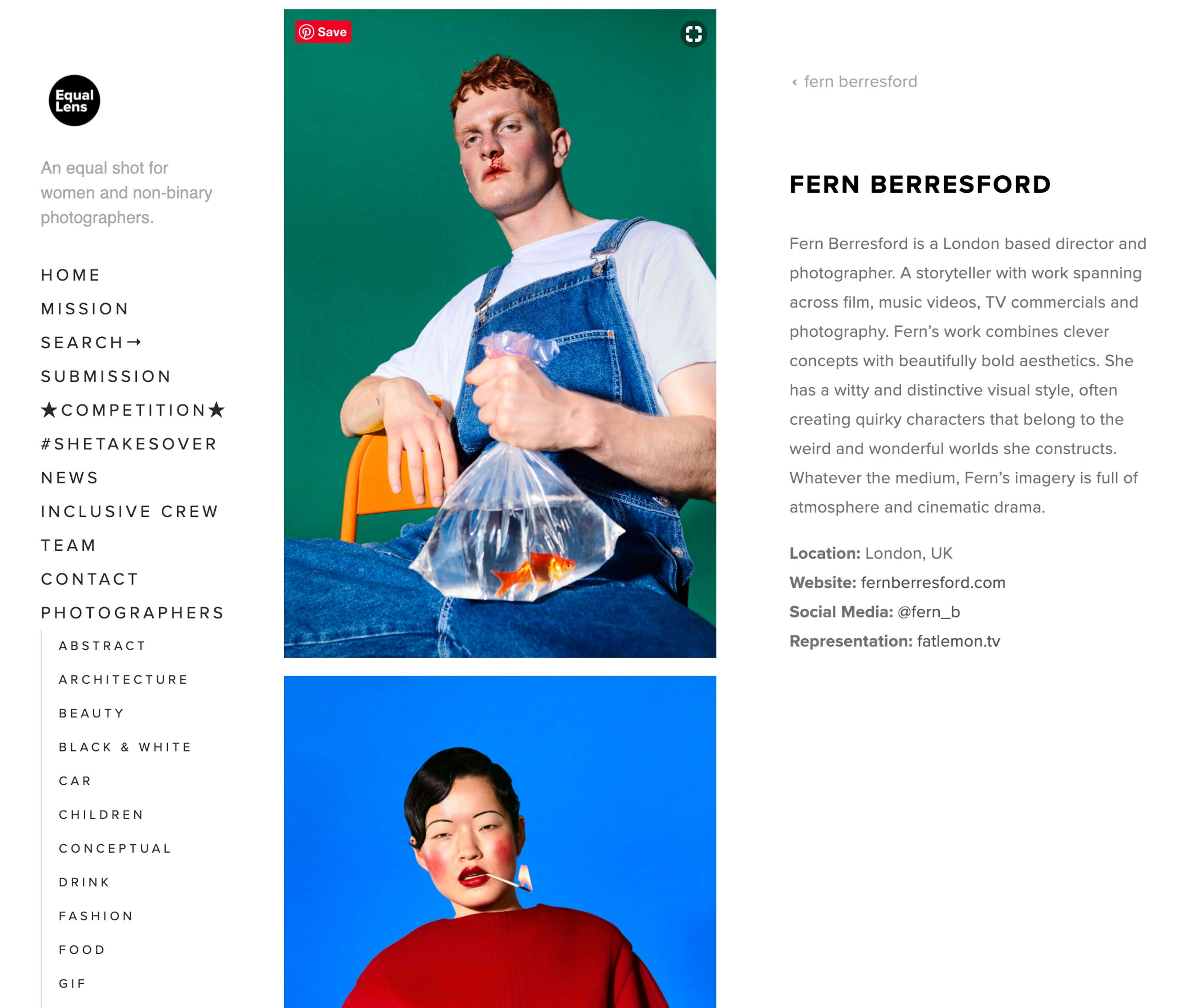 Proud to be part of the Equal Lens family by Fern Berresford