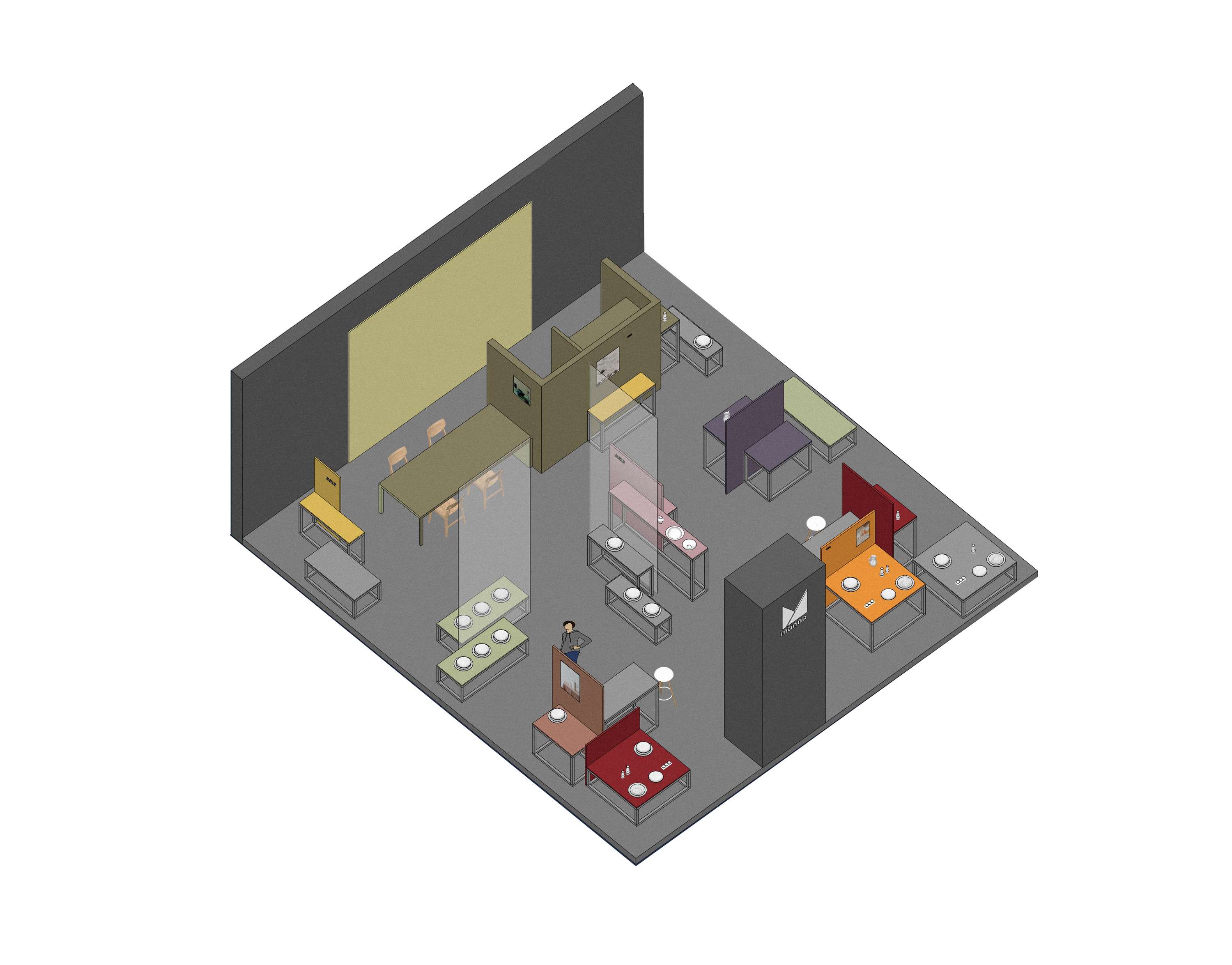 Showroom for Monno Design by Natalia Zwardon