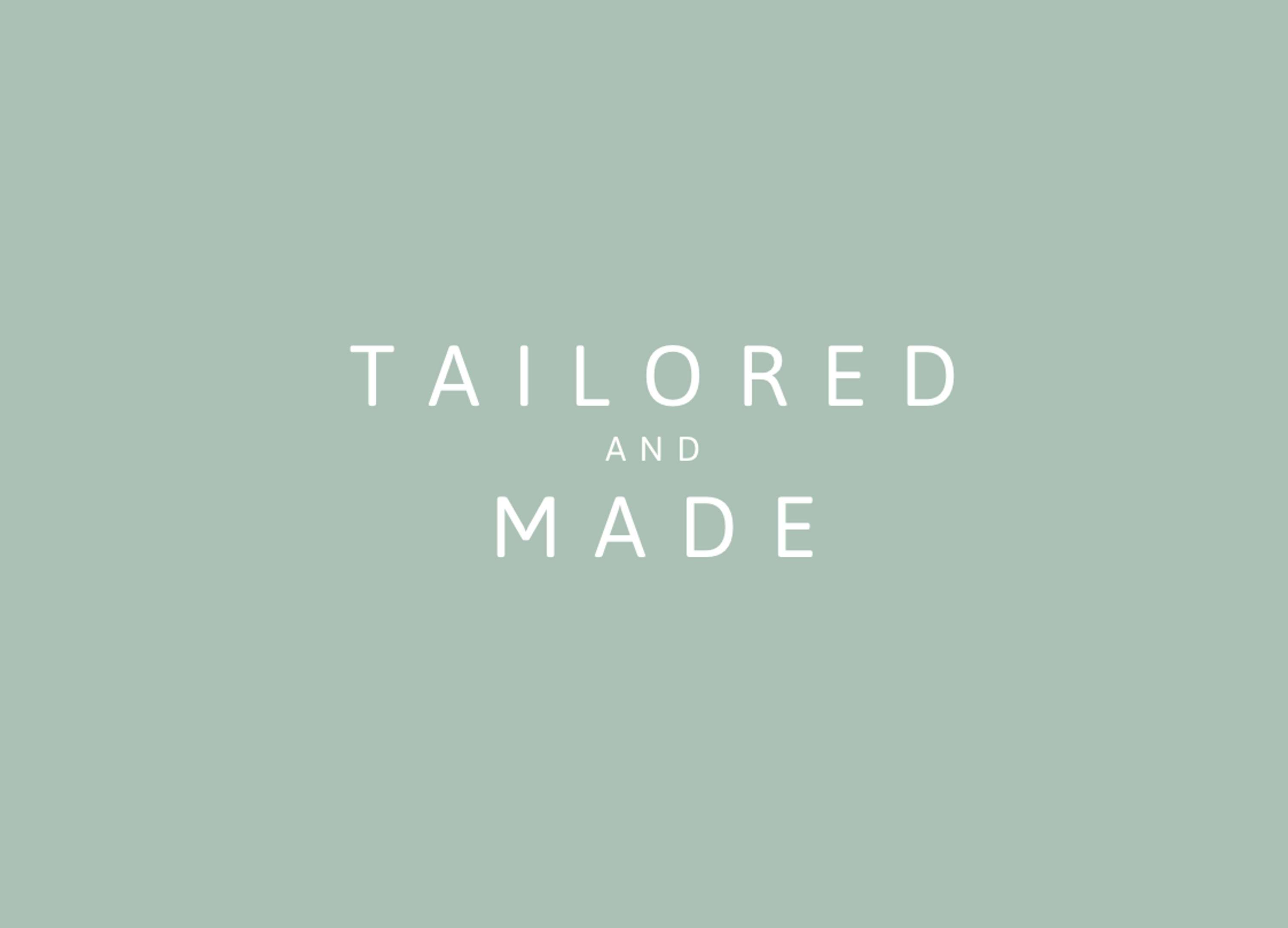 Tailored and Made by Georgina Workman