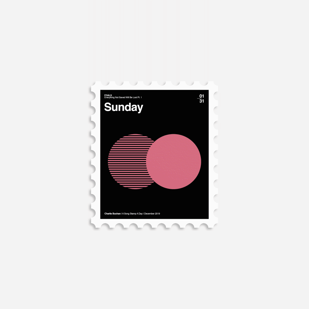 A Song Stamp a Day by Charlie Buchan