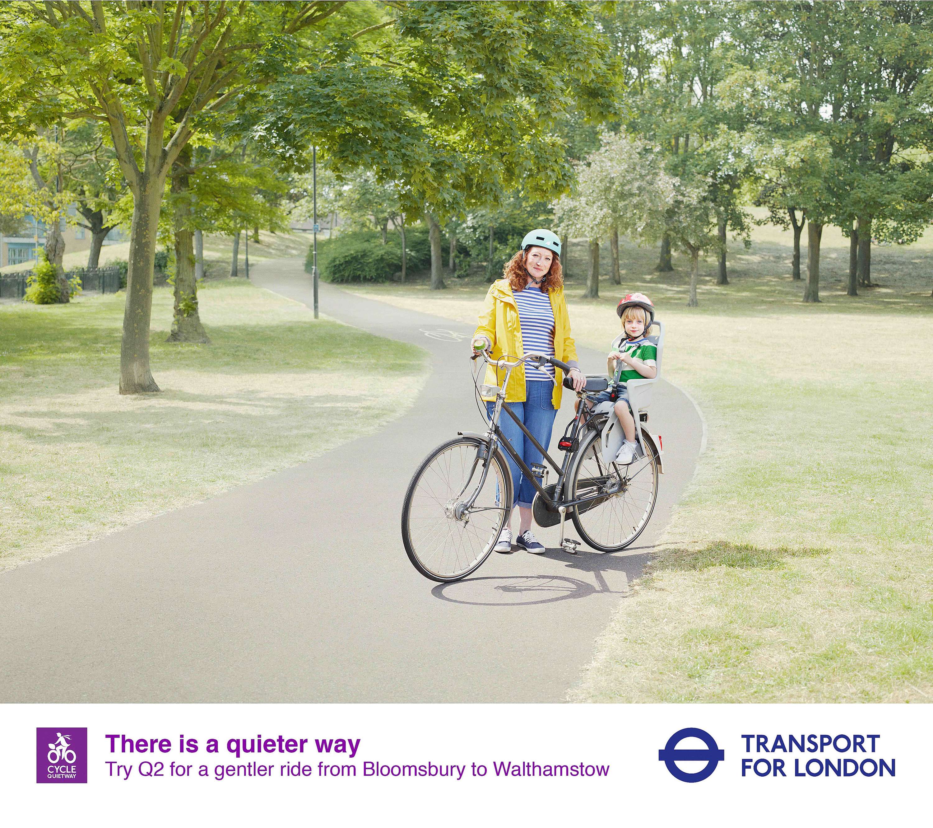 TfL Quietways - M&C Saatchi by Shaw & Shaw Photographers