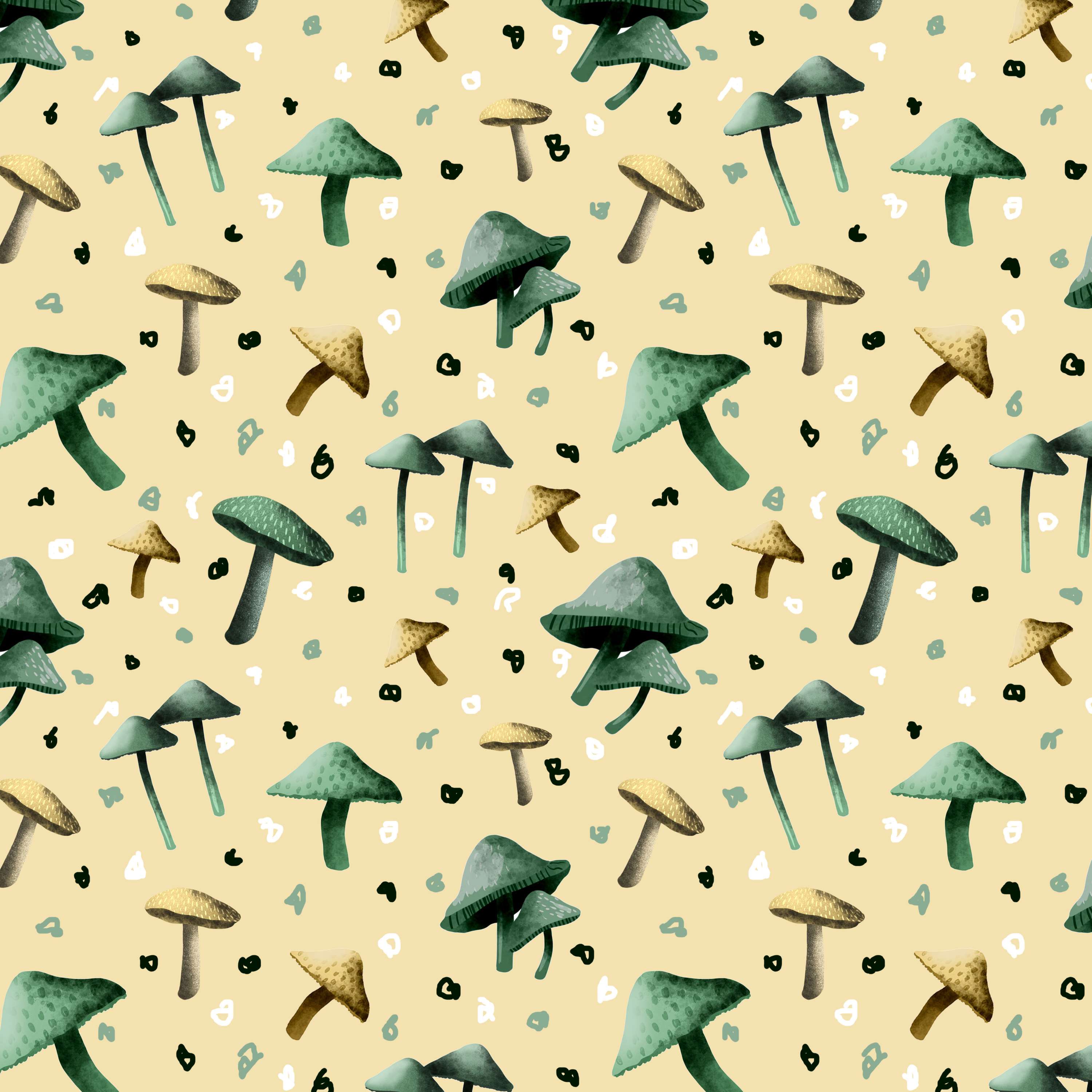 Mushroom Repeats by Tahlia David