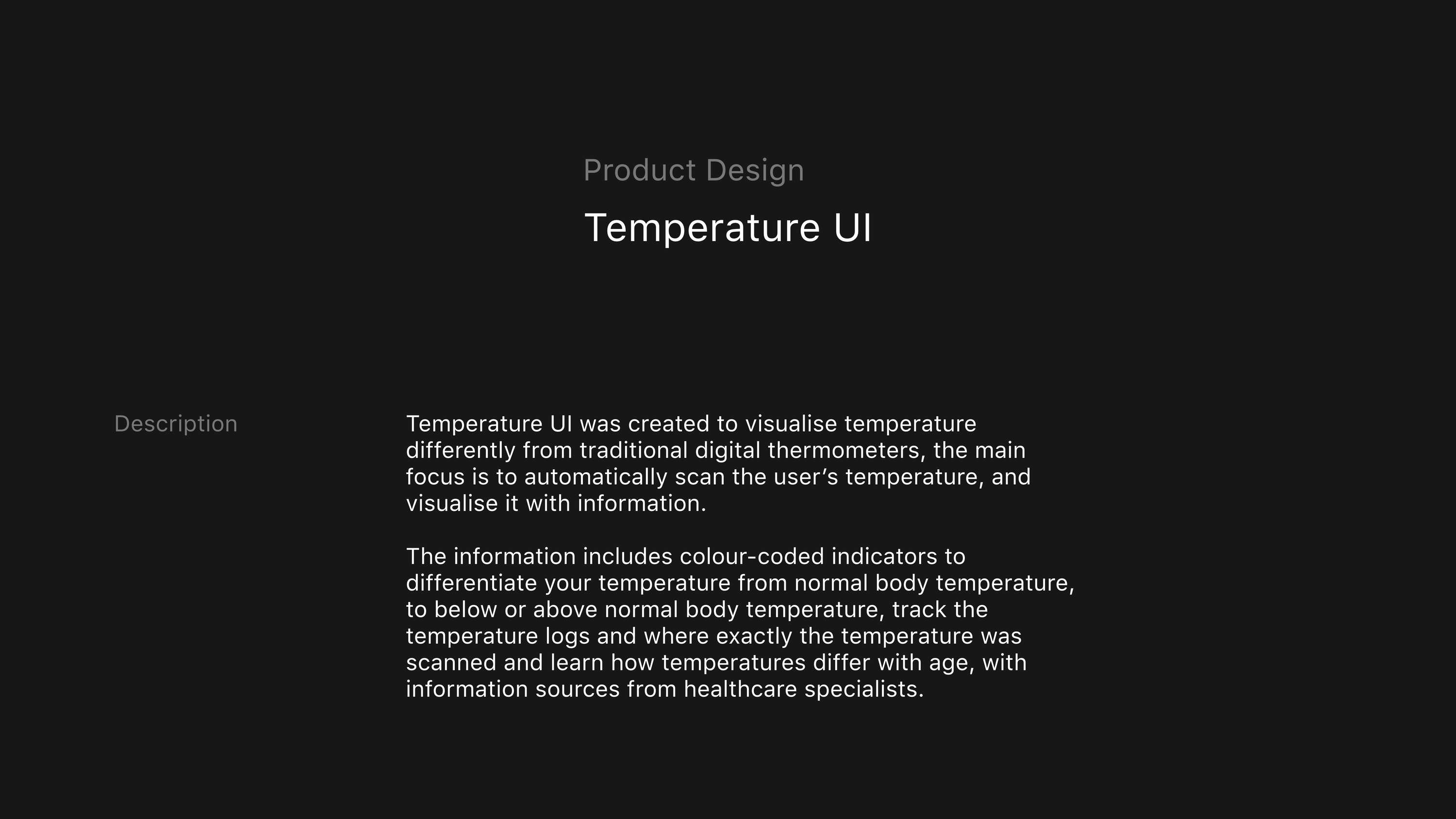 Temperature by Dalton Friend