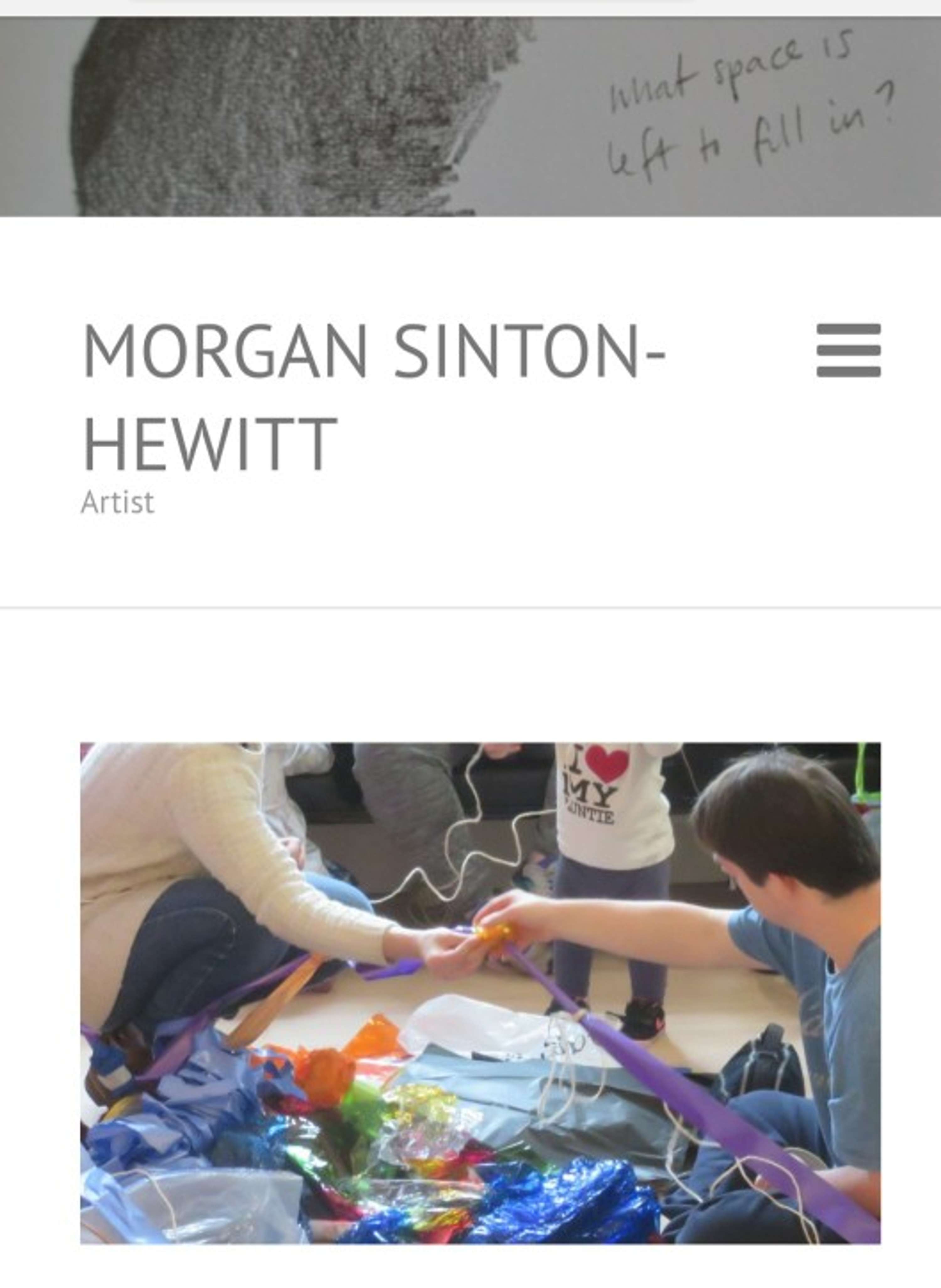 From the Outside In by Morgan Sinton-Hewitt