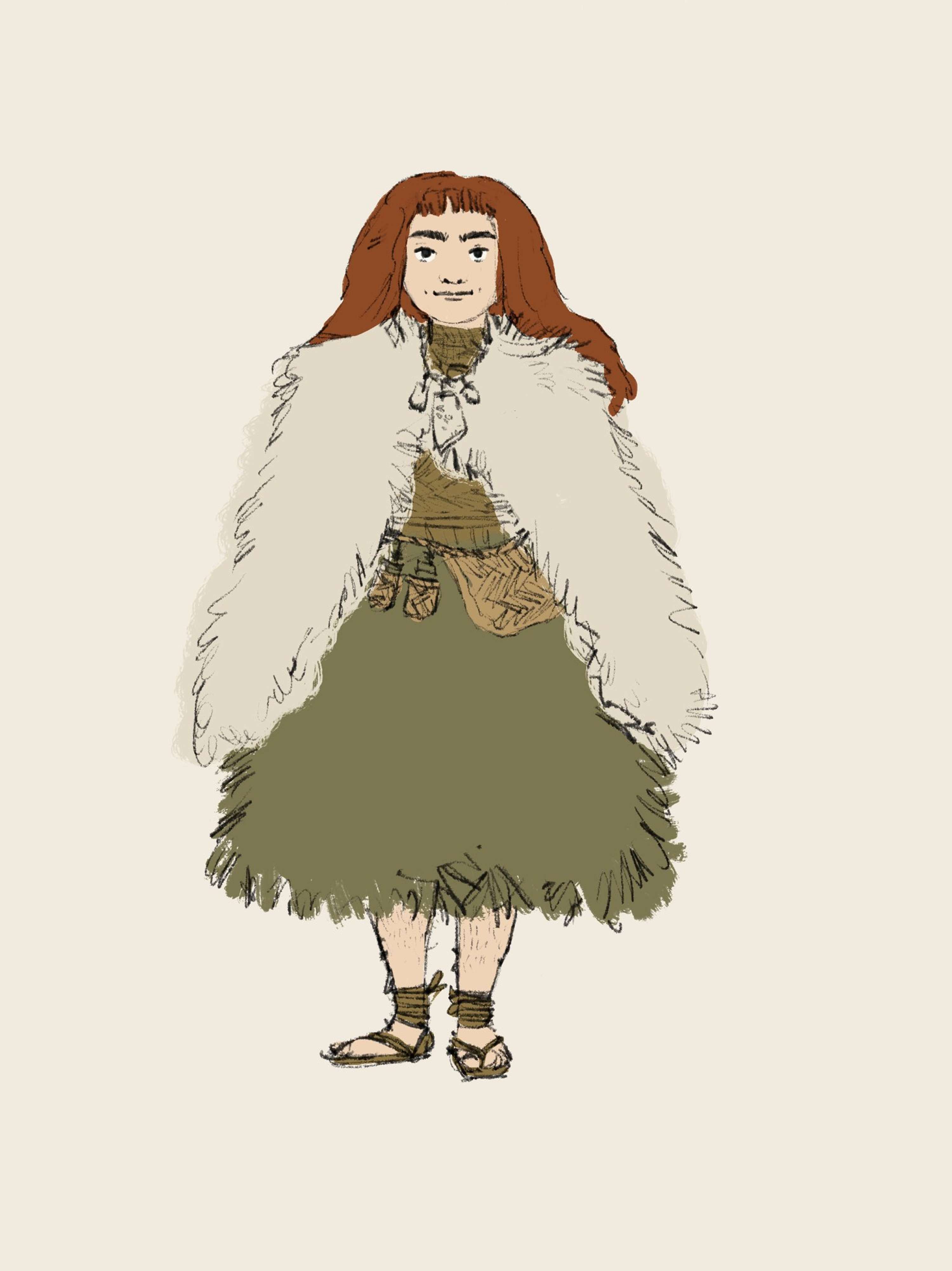 Character Design - Ceridwen by Lily Beer-Doblon