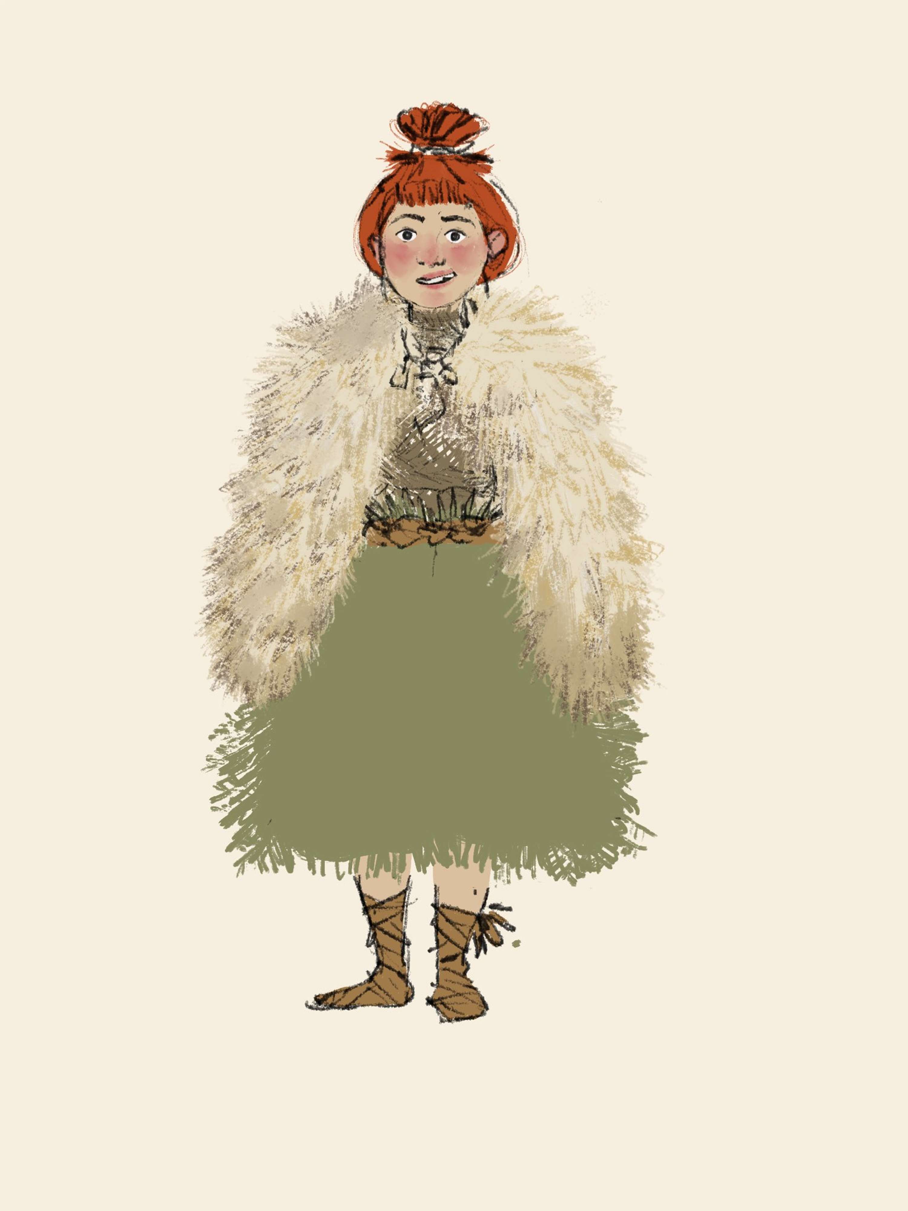 Character Design - Ceridwen by Lily Beer-Doblon