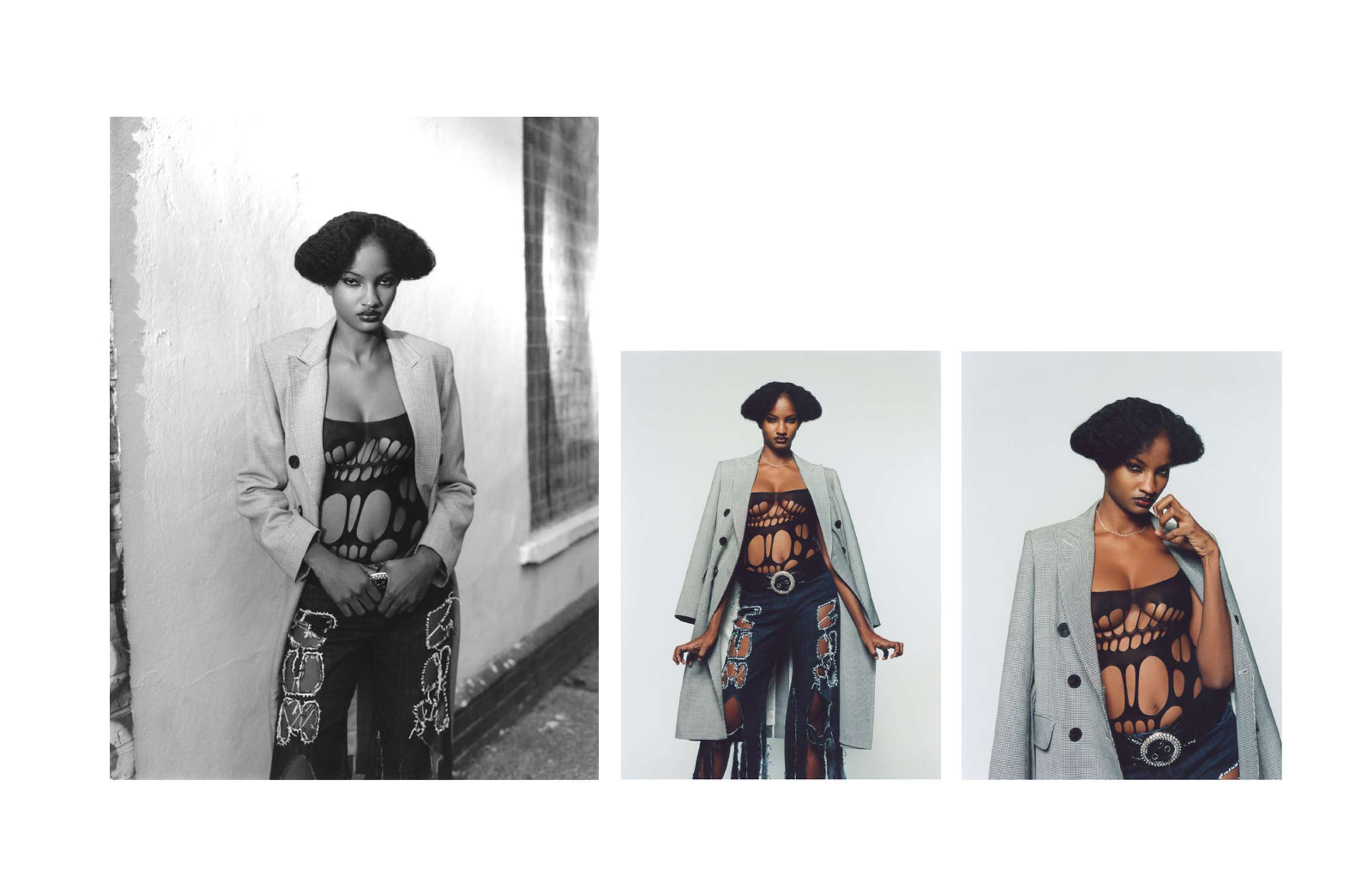A new take on the new wave of black beauty/ Models.com by Rhona Ezuma