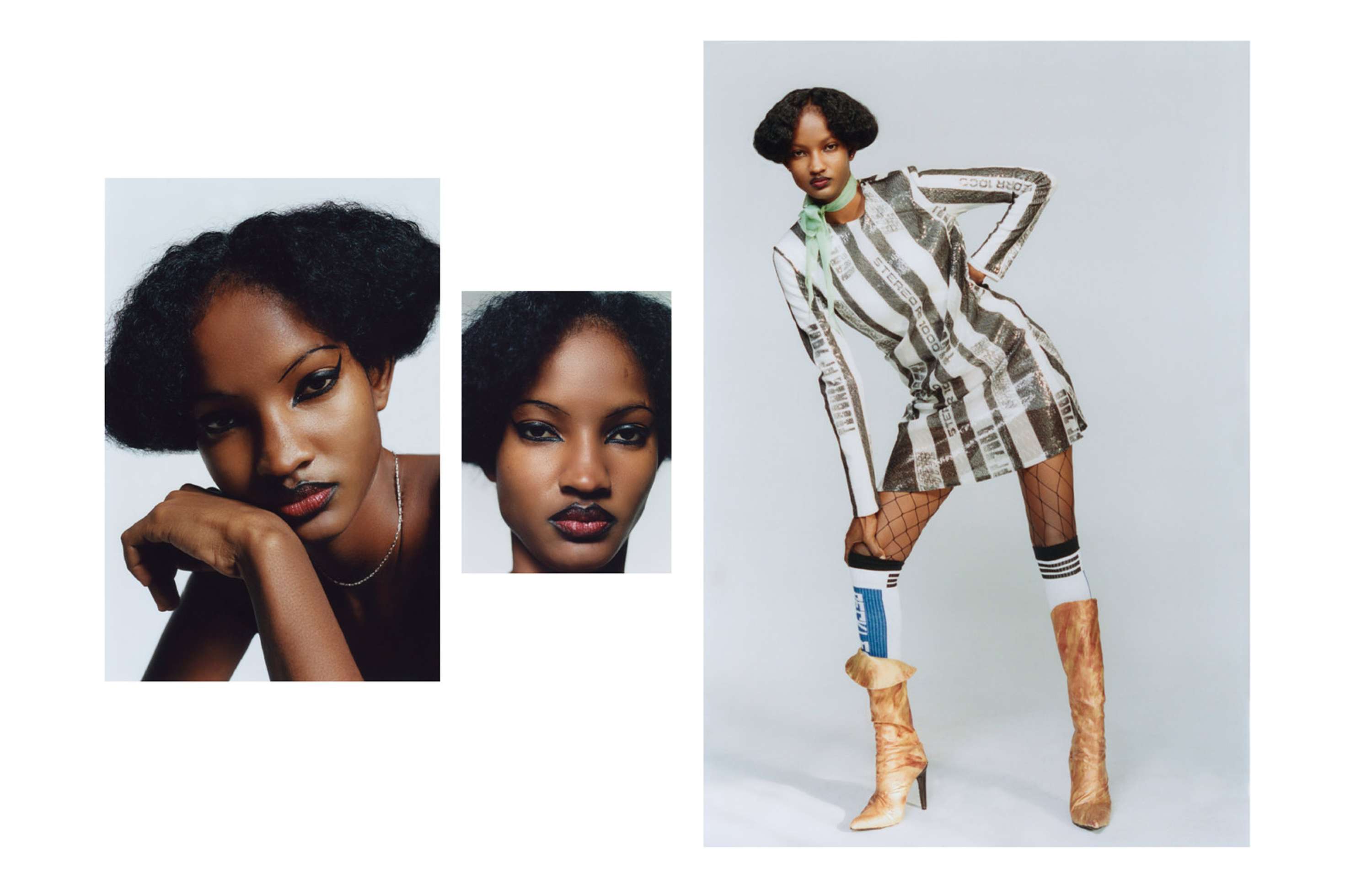 A new take on the new wave of black beauty/ Models.com by Rhona Ezuma