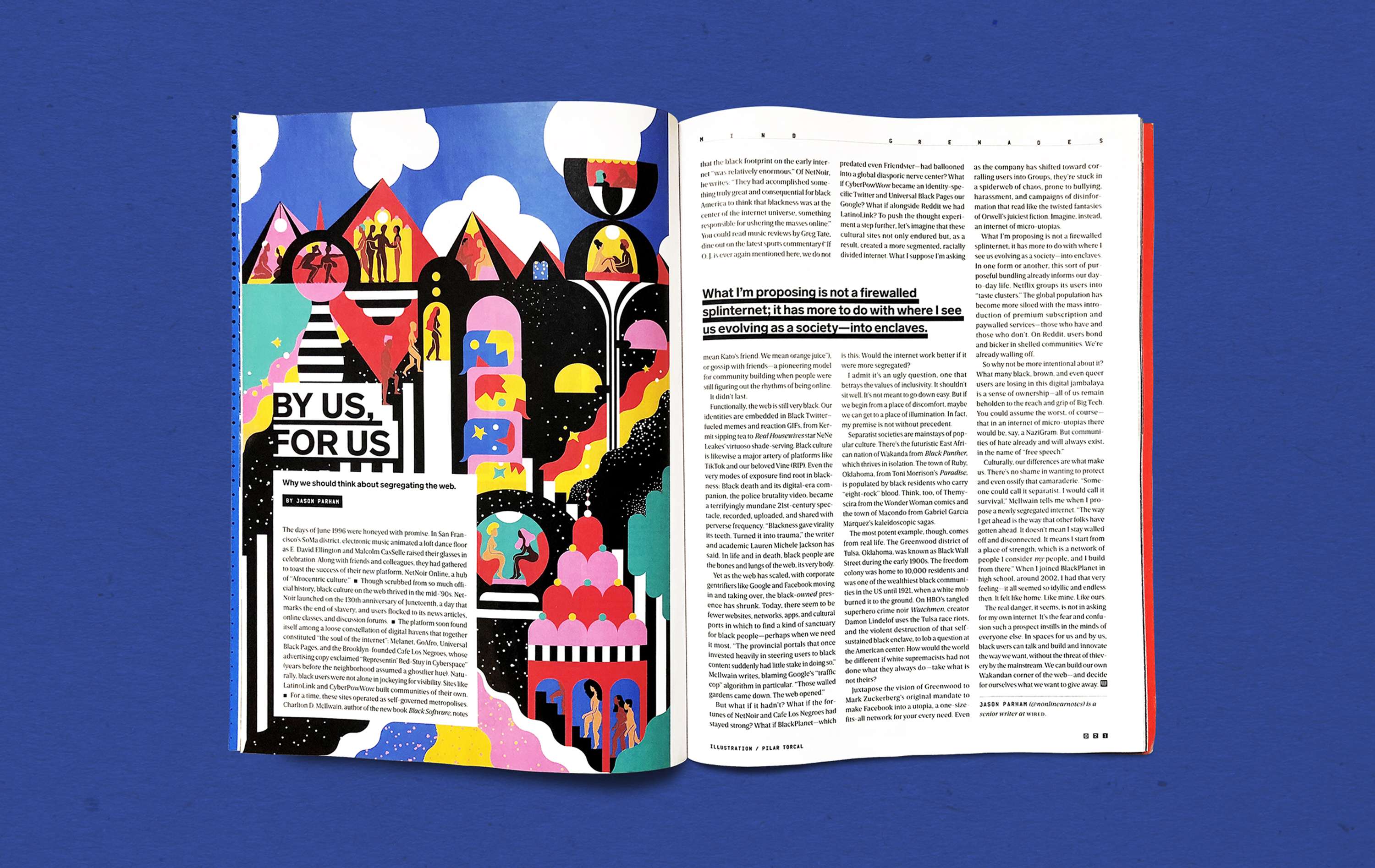 Wired US — Editorial Illustration by Pilar Torcal