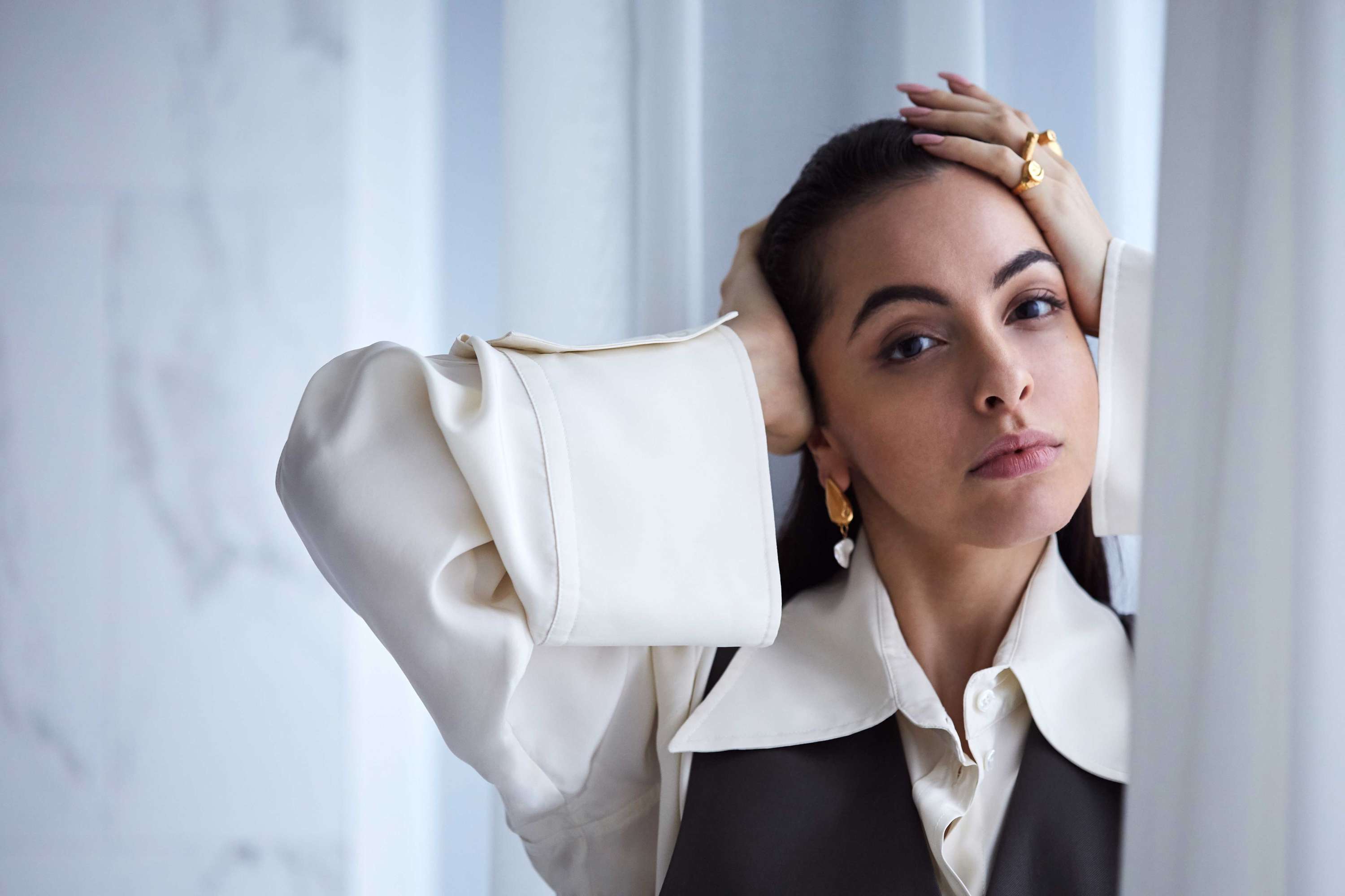 July Namir Actress - Editorial shoot by sam jackson