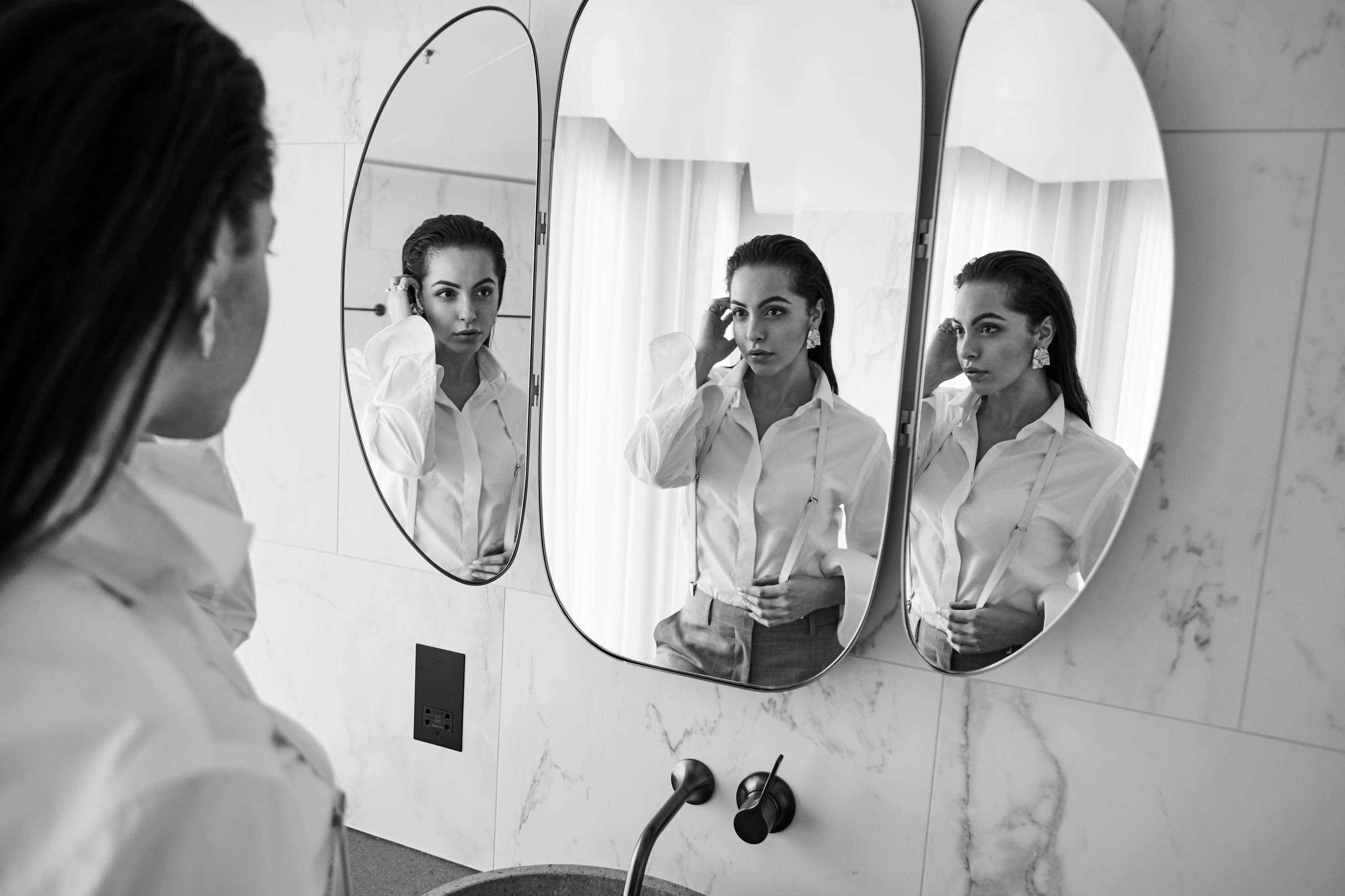 July Namir Actress - Editorial shoot by sam jackson