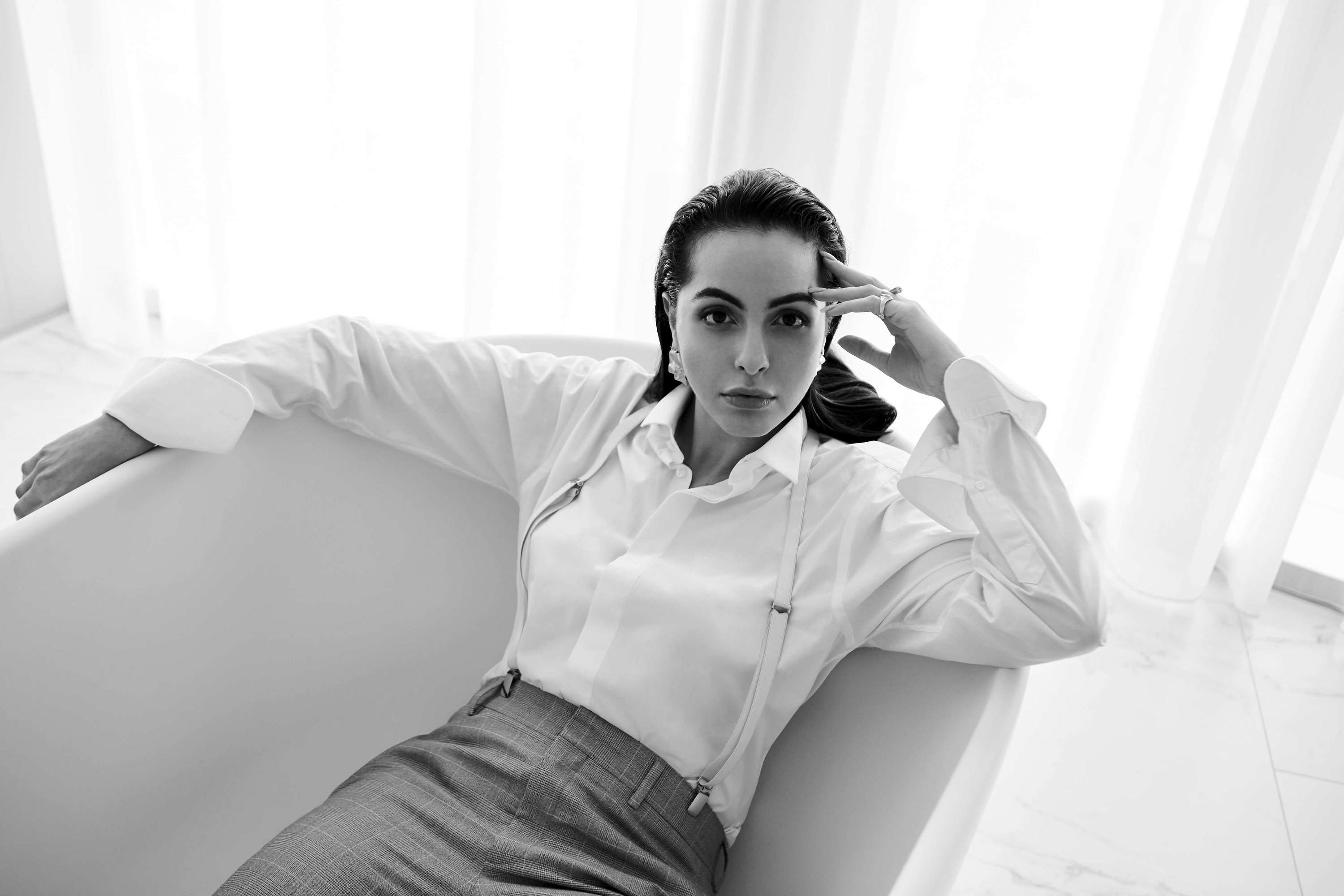 July Namir Actress - Editorial shoot by sam jackson