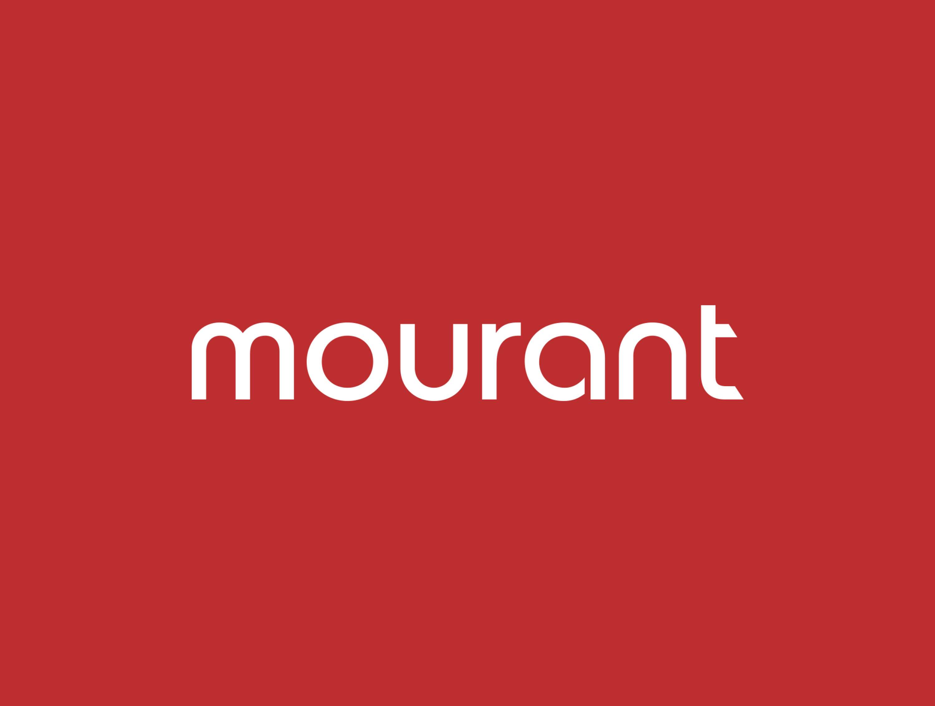 Mourant - a new identity by Gaia Fontana