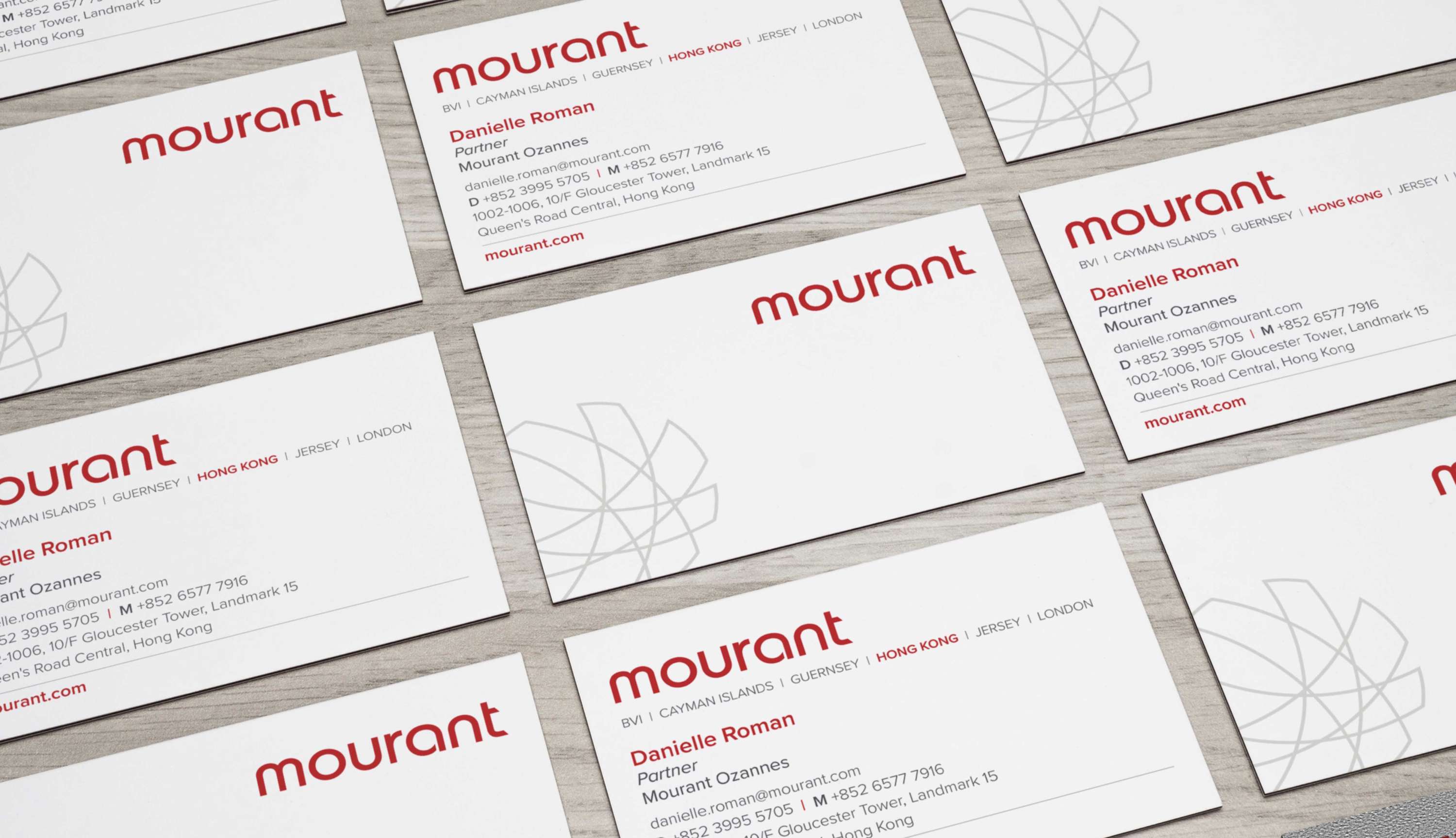 Mourant - a new identity by Gaia Fontana