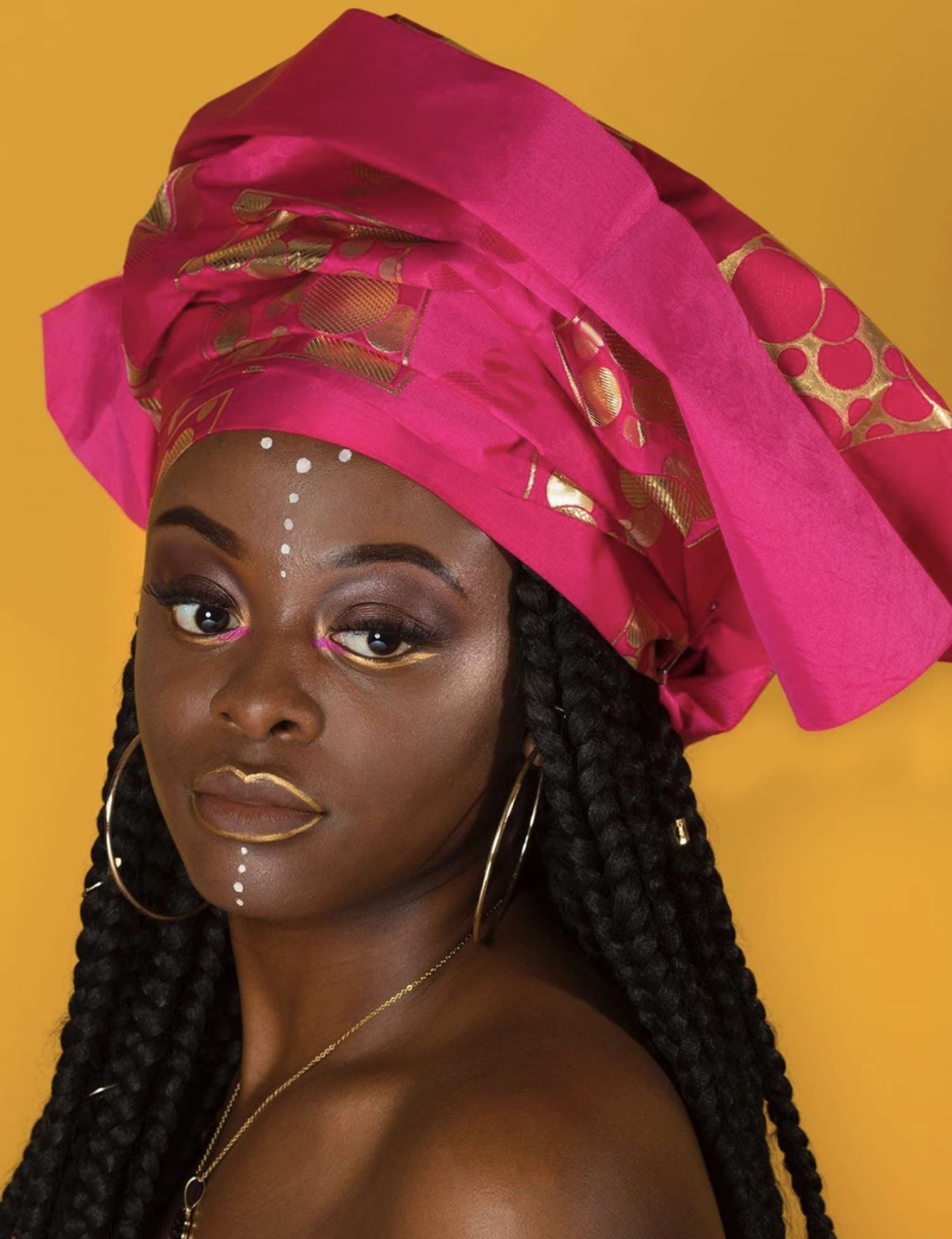 Cultural Headwrap by Rita Adeyosoye