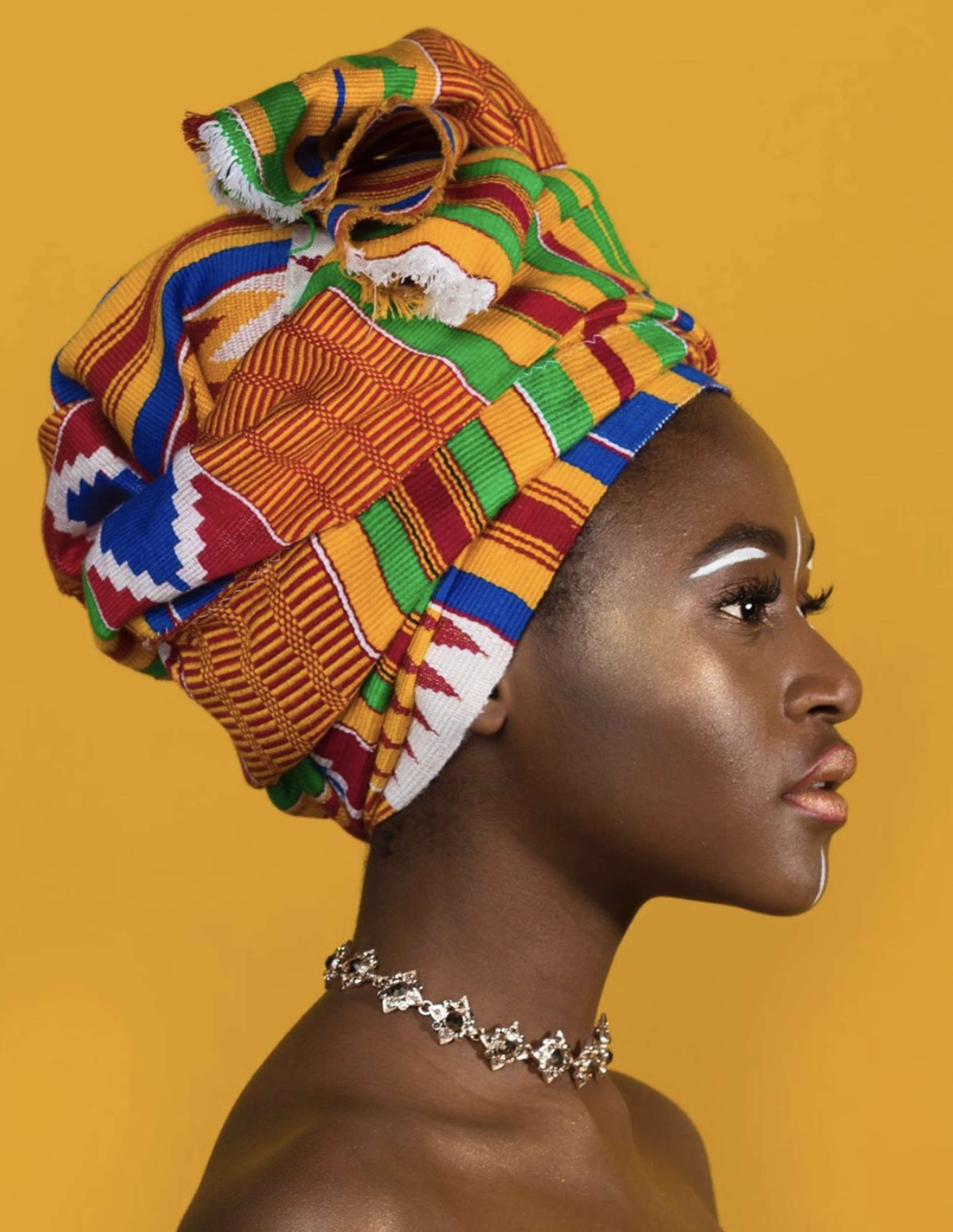 Cultural Headwrap by Rita Adeyosoye
