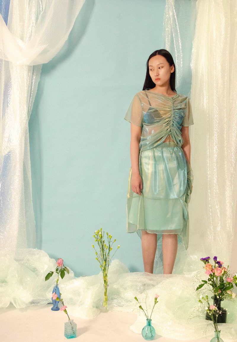 Steven Tai SS20 tops collection shoot by Weronika Adkonis