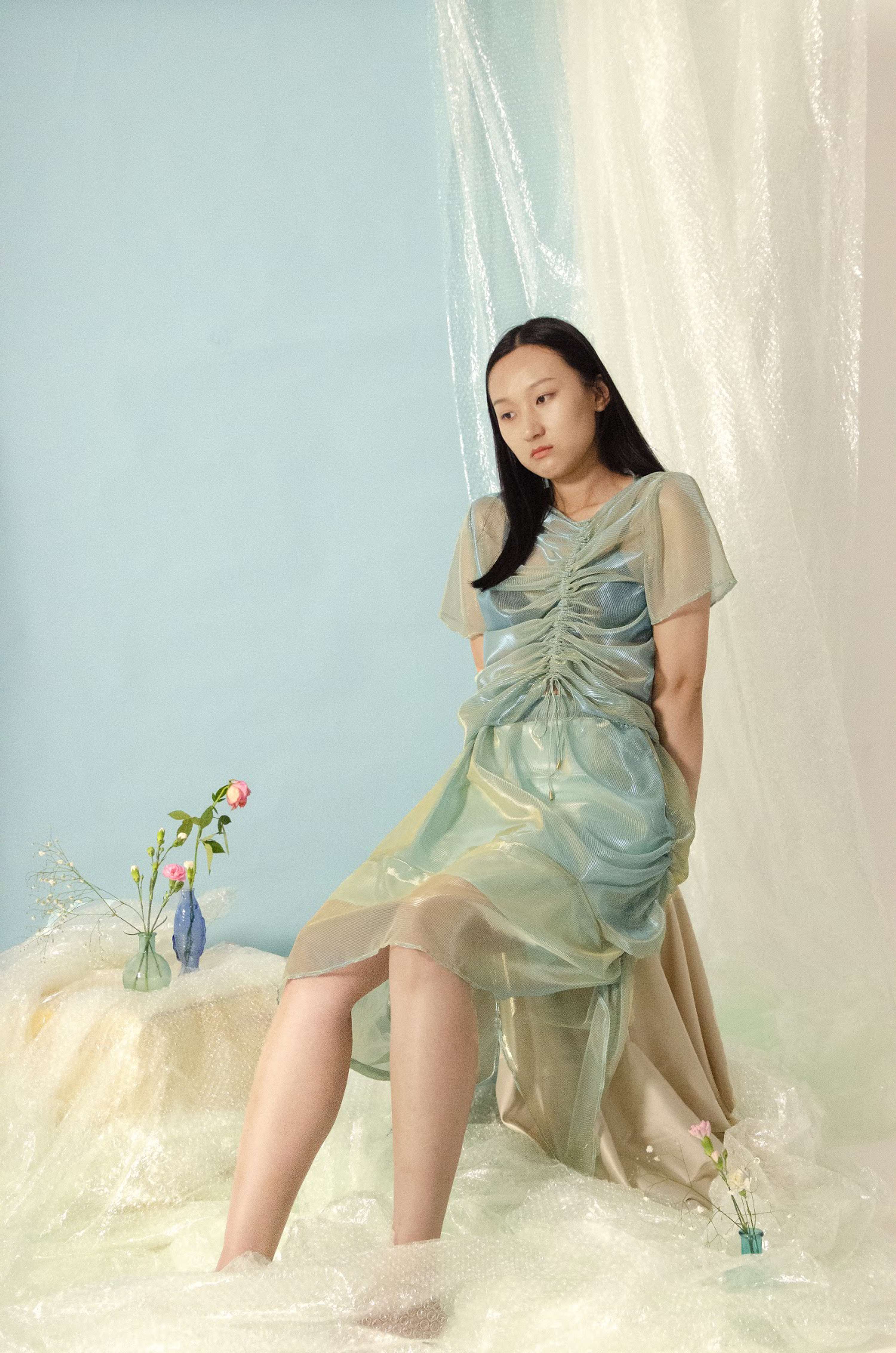 Steven Tai SS20 tops collection shoot by Weronika Adkonis