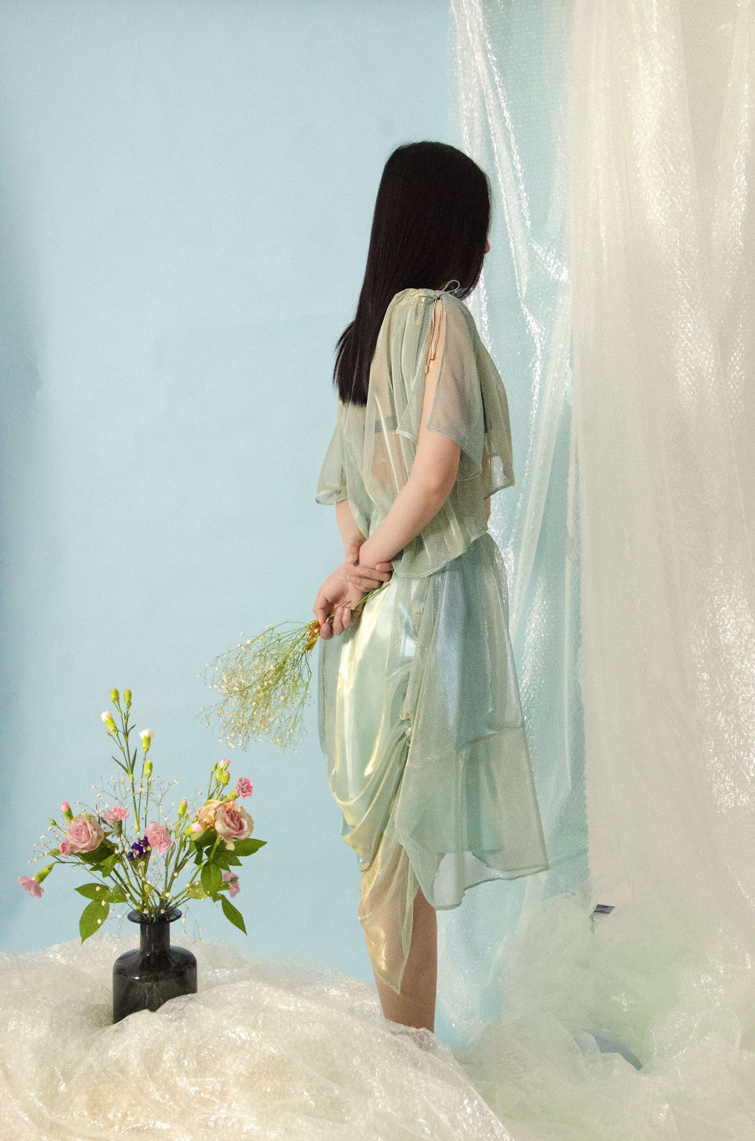 Steven Tai SS20 tops collection shoot by Weronika Adkonis