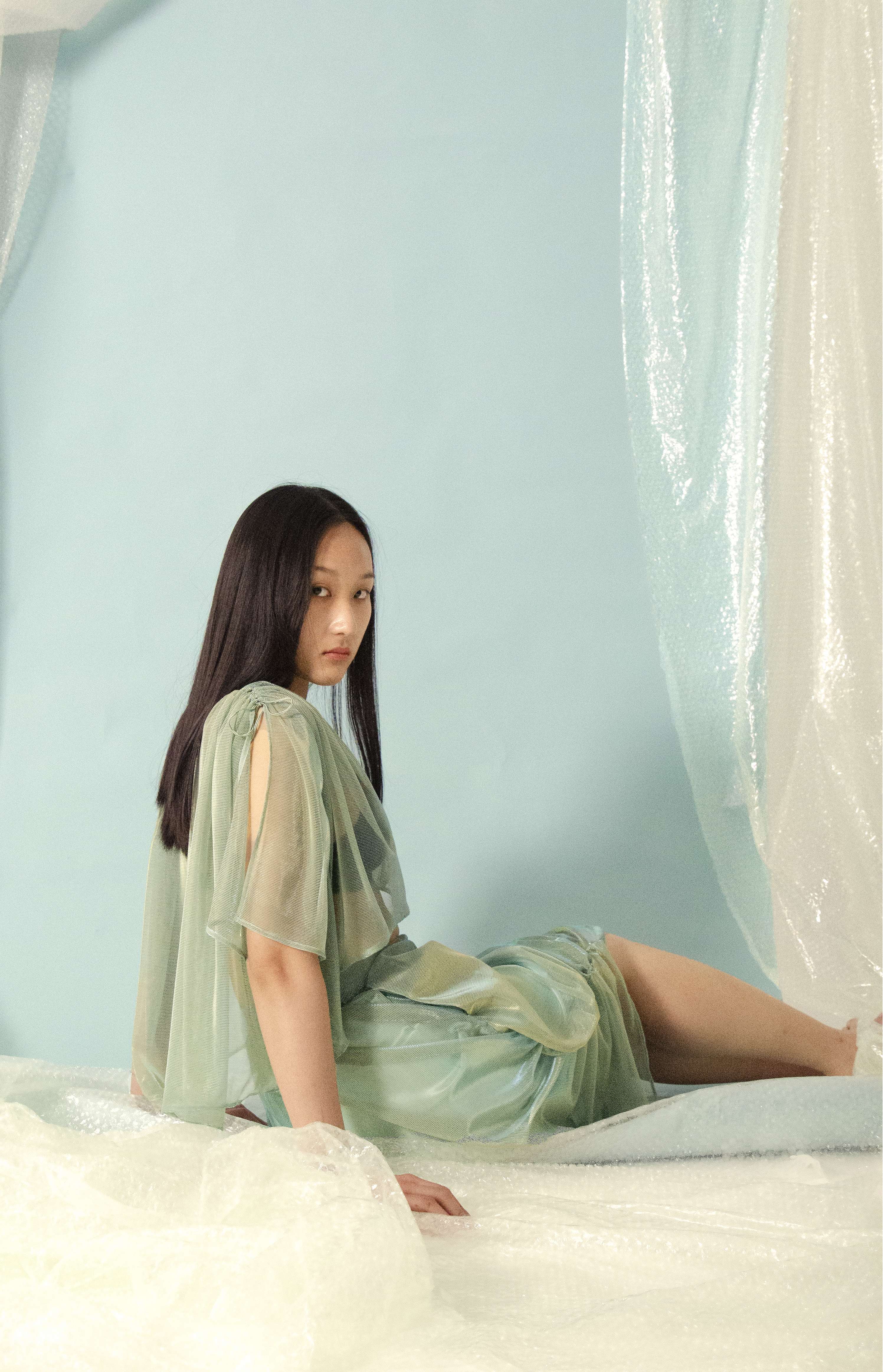Steven Tai SS20 tops collection shoot by Weronika Adkonis
