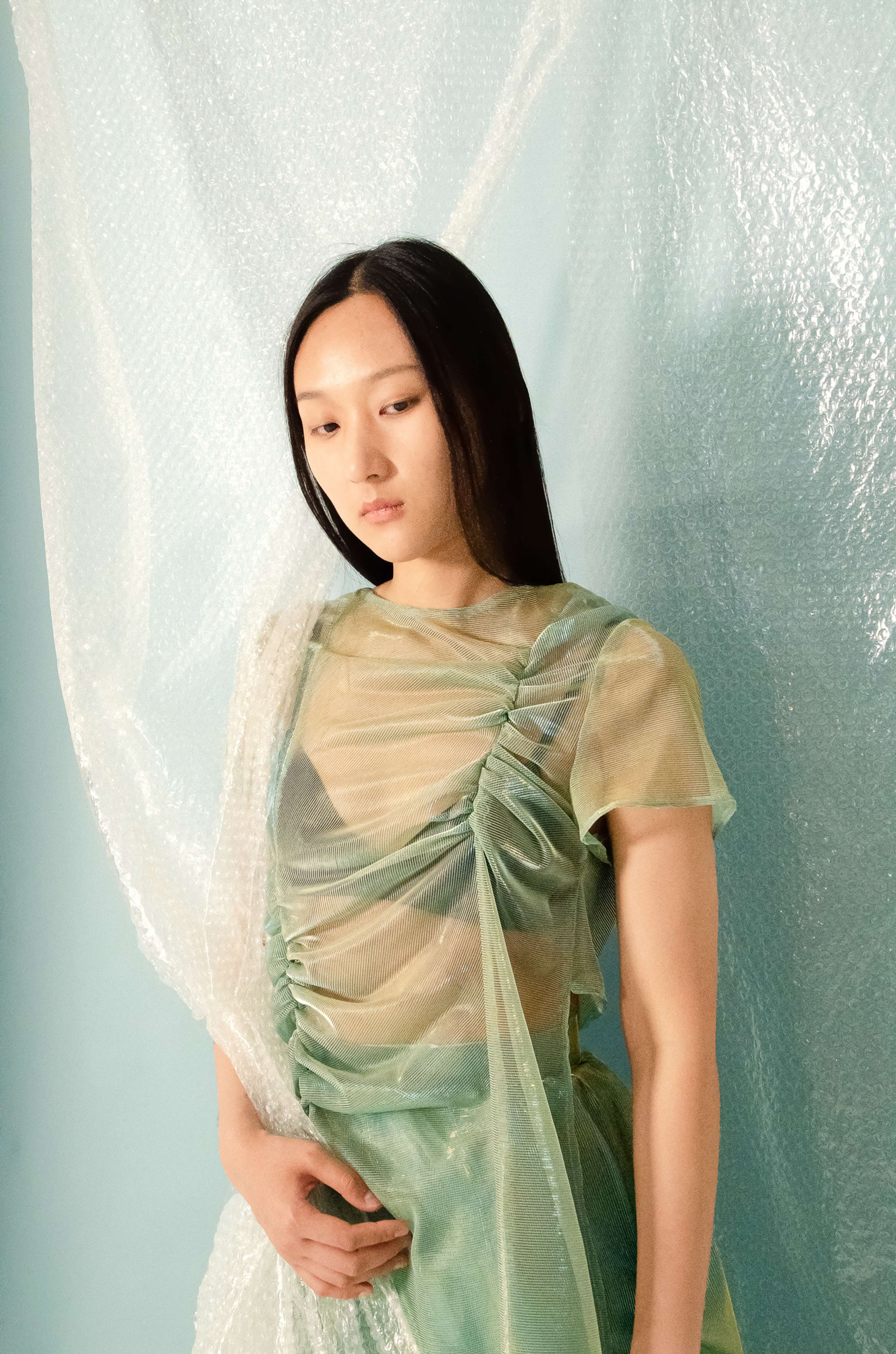Steven Tai SS20 tops collection shoot by Weronika Adkonis