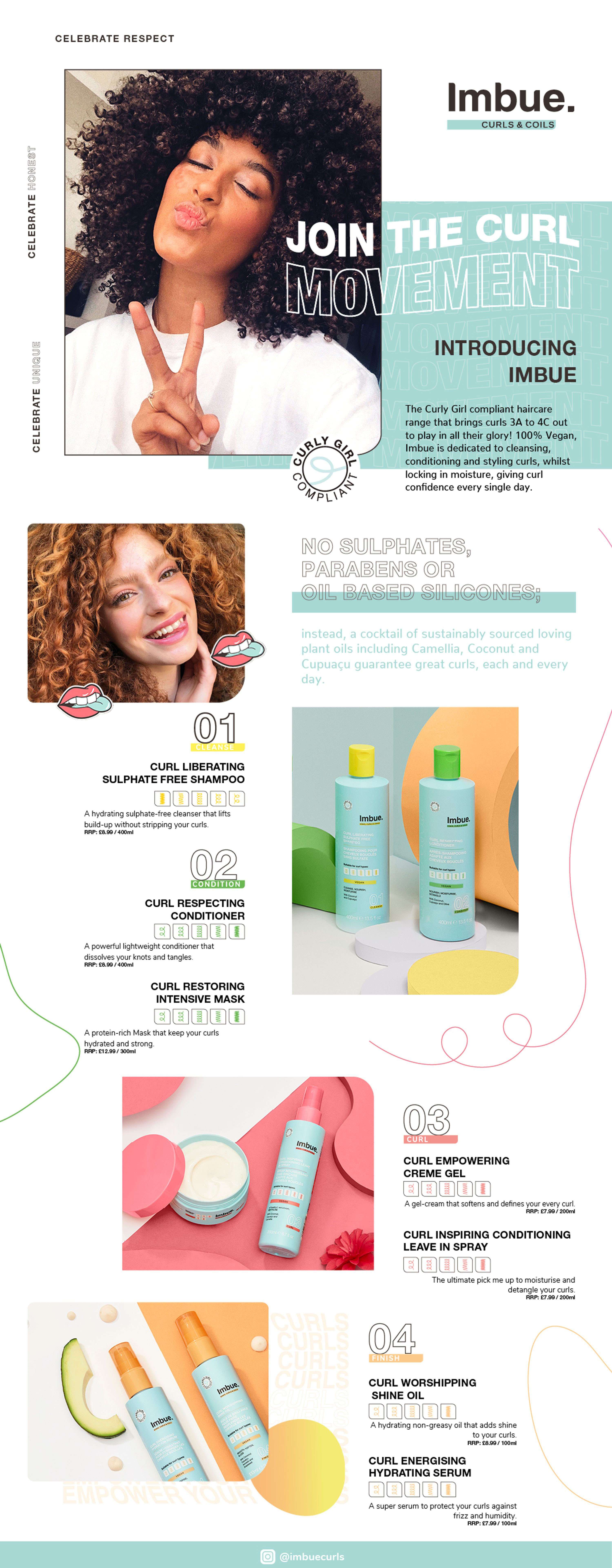 Imbue Curls - Press Launch Eshot by Heather Hamilton Saunders