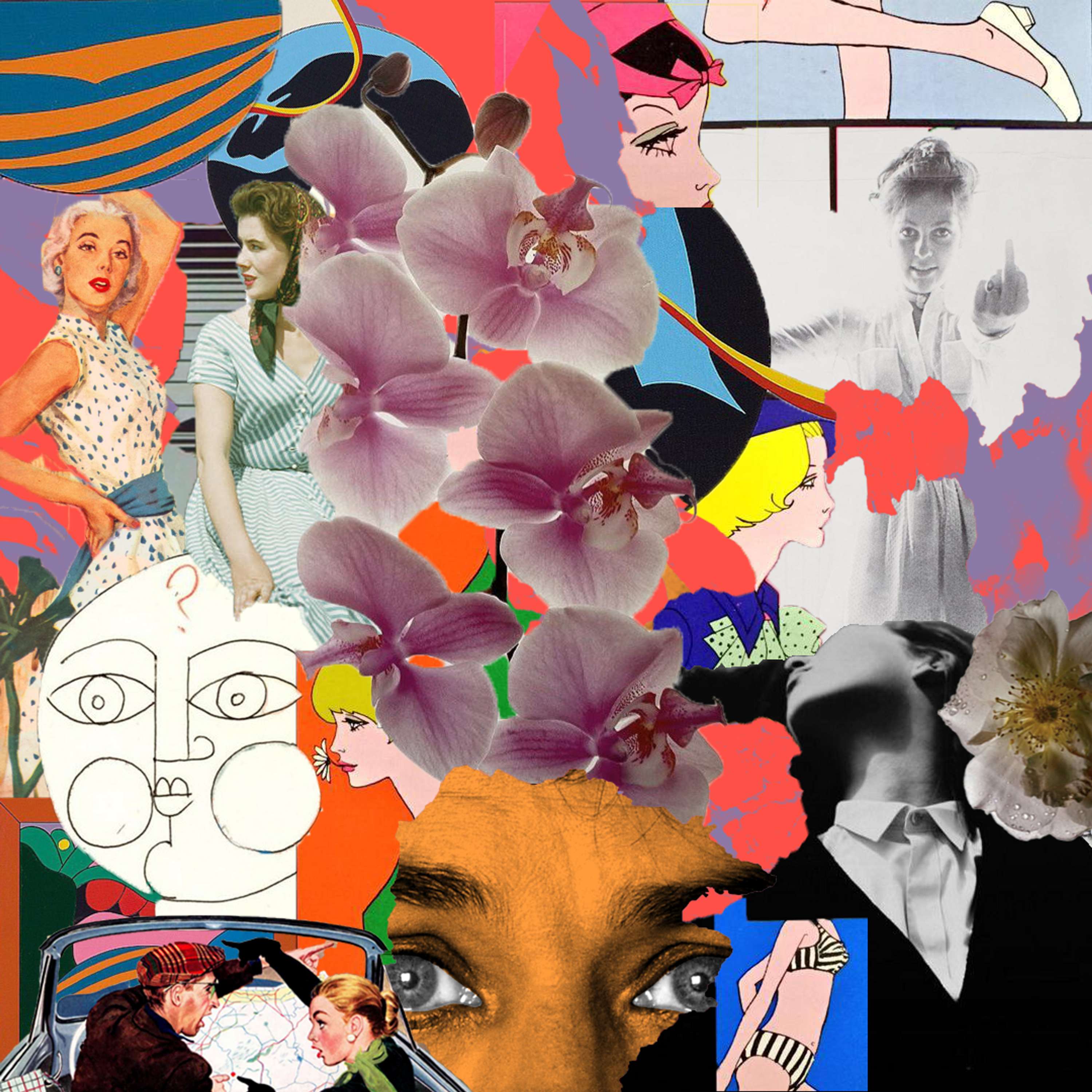 Collage Posts for Music Blog by Karina Abbott