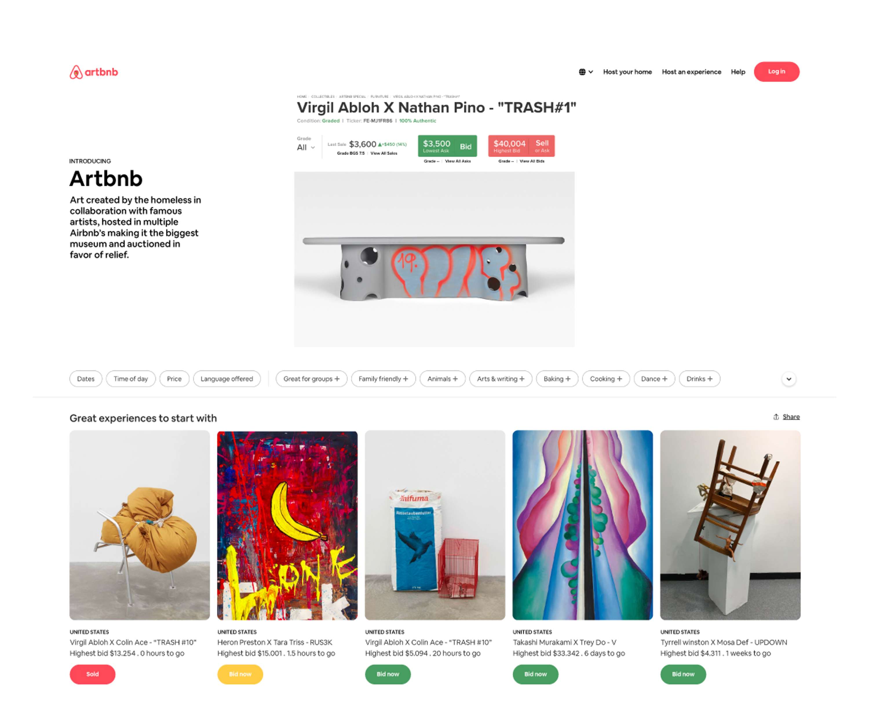 Artbnb by Glenn Van Den Herrewegen