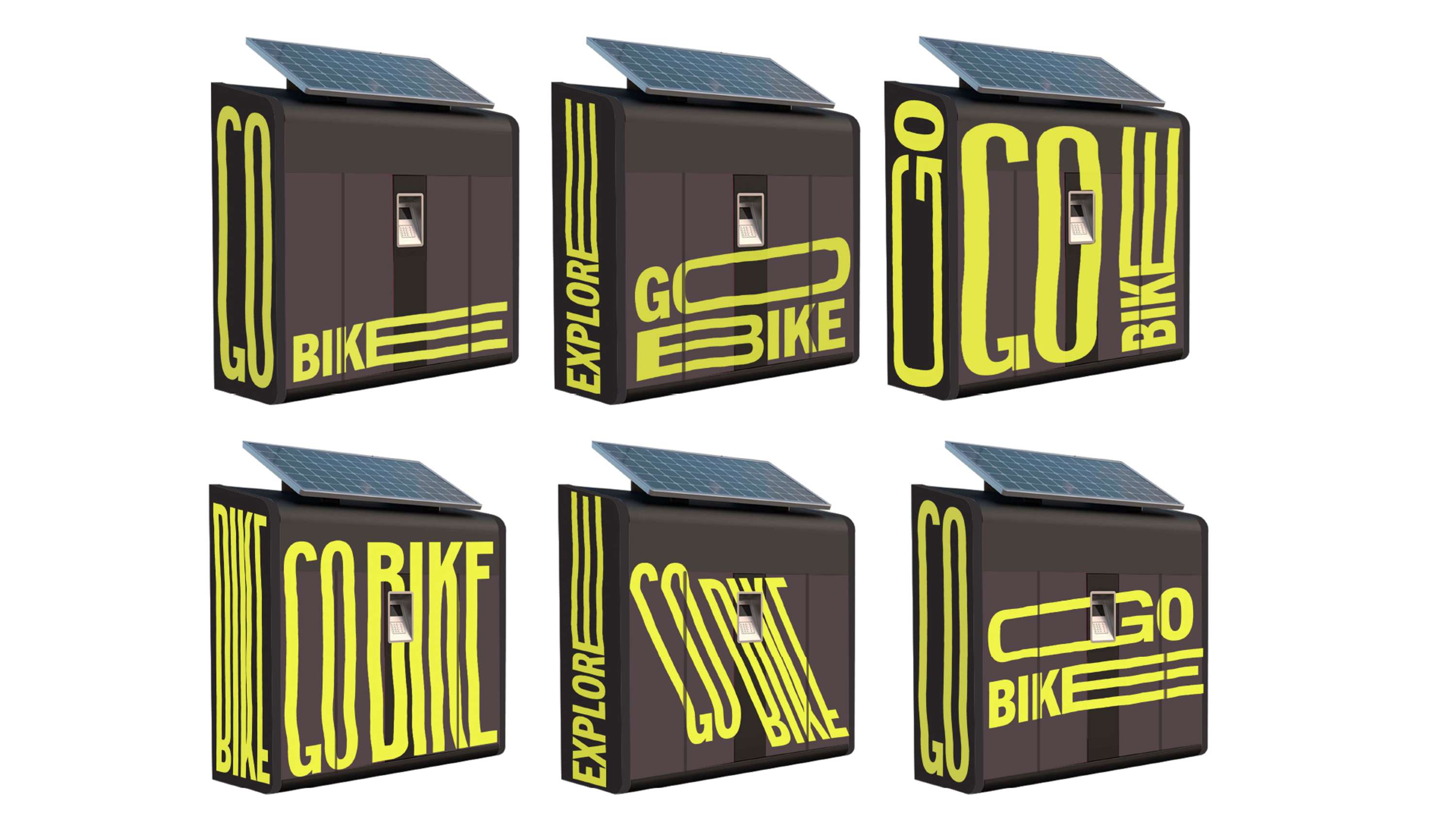 GoBike - Branding by Luke Crockford