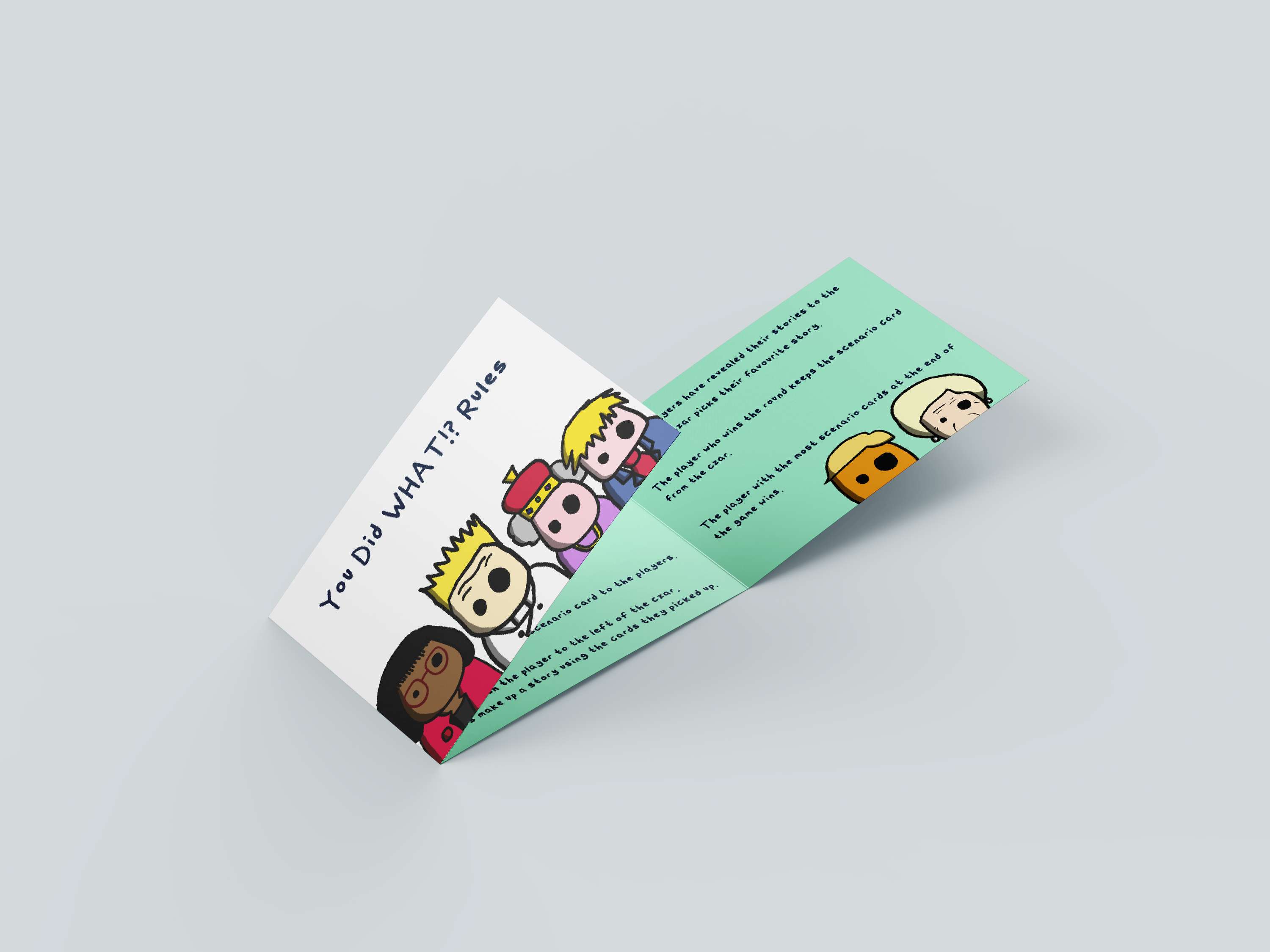You Did WHAT!? Card Game by Ollie Slater