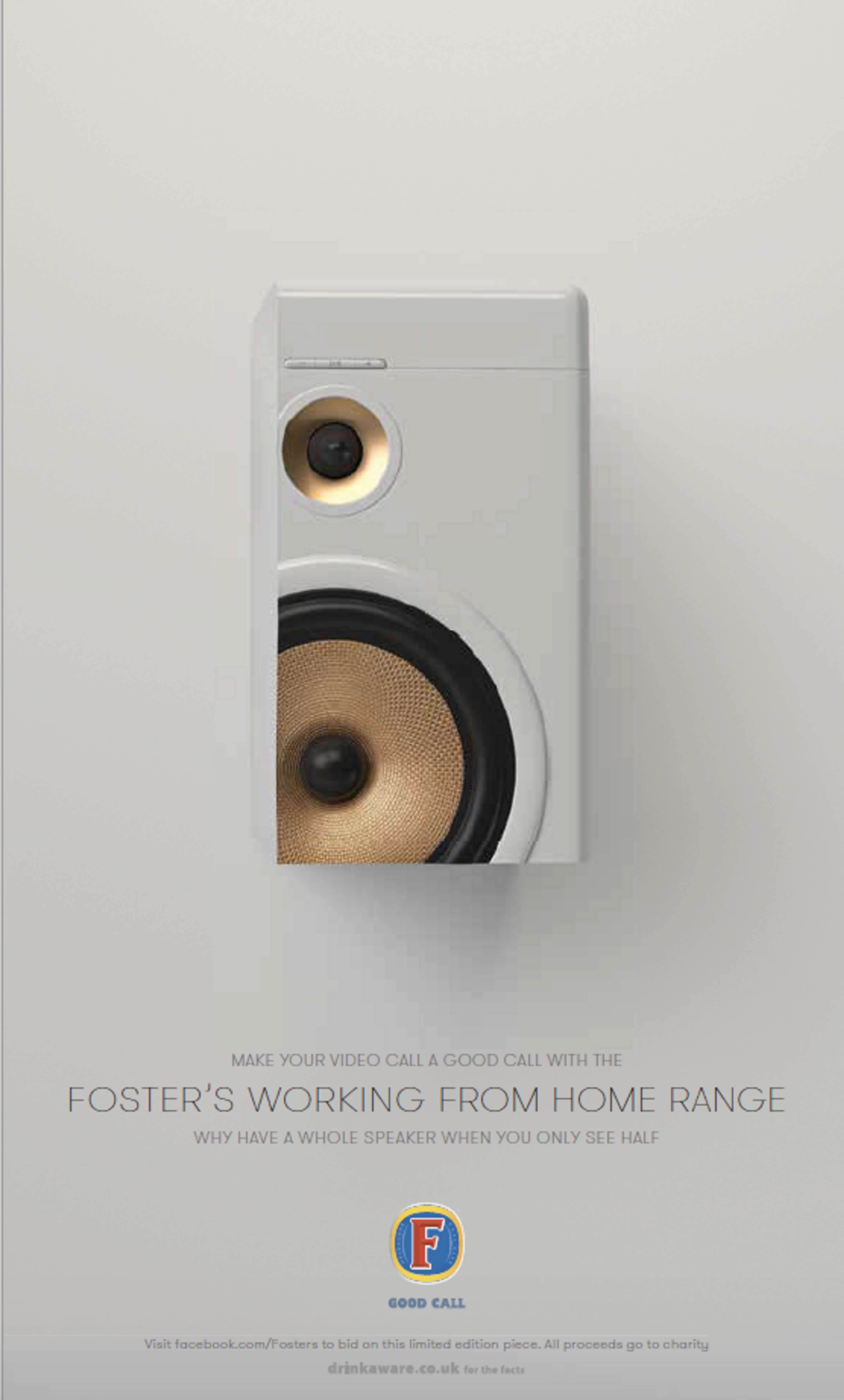 Foster's - Working from home range by adam&eveDDB