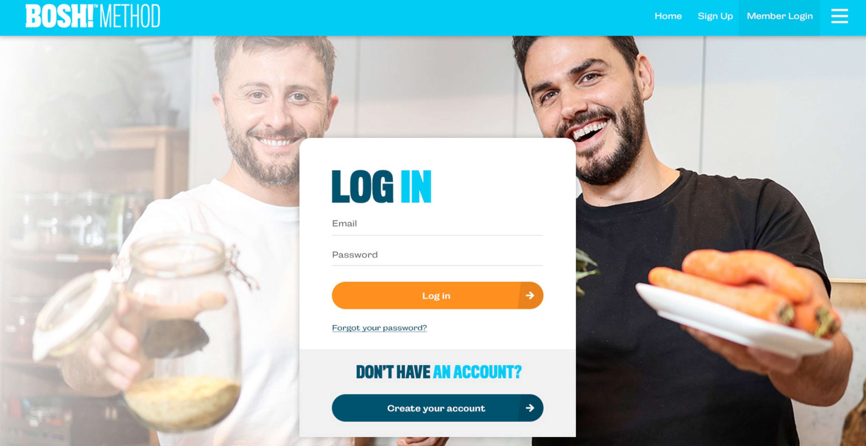 BOSH! Method digital platform by Ollie Bower
