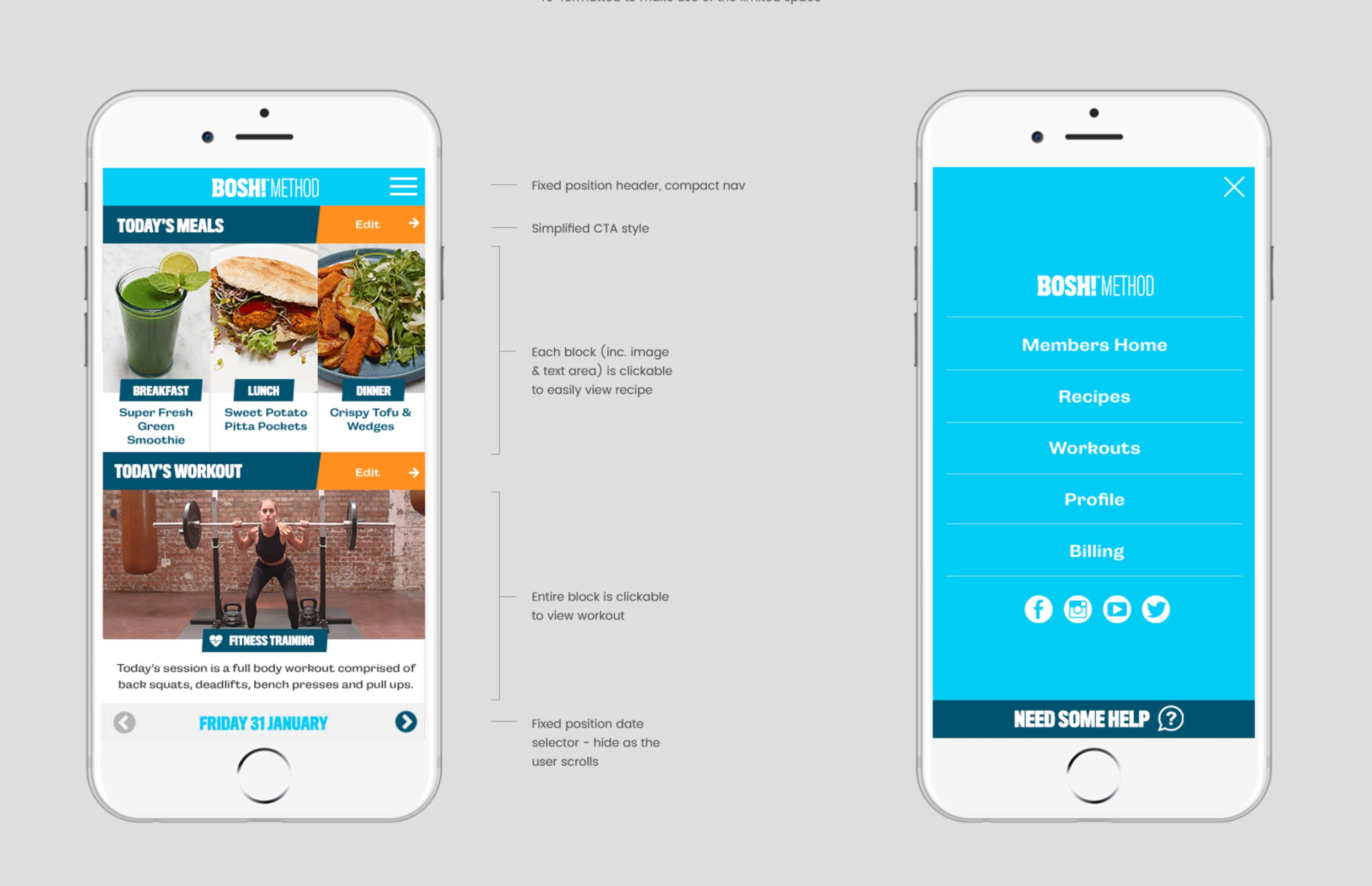 BOSH! Method digital platform by Ollie Bower