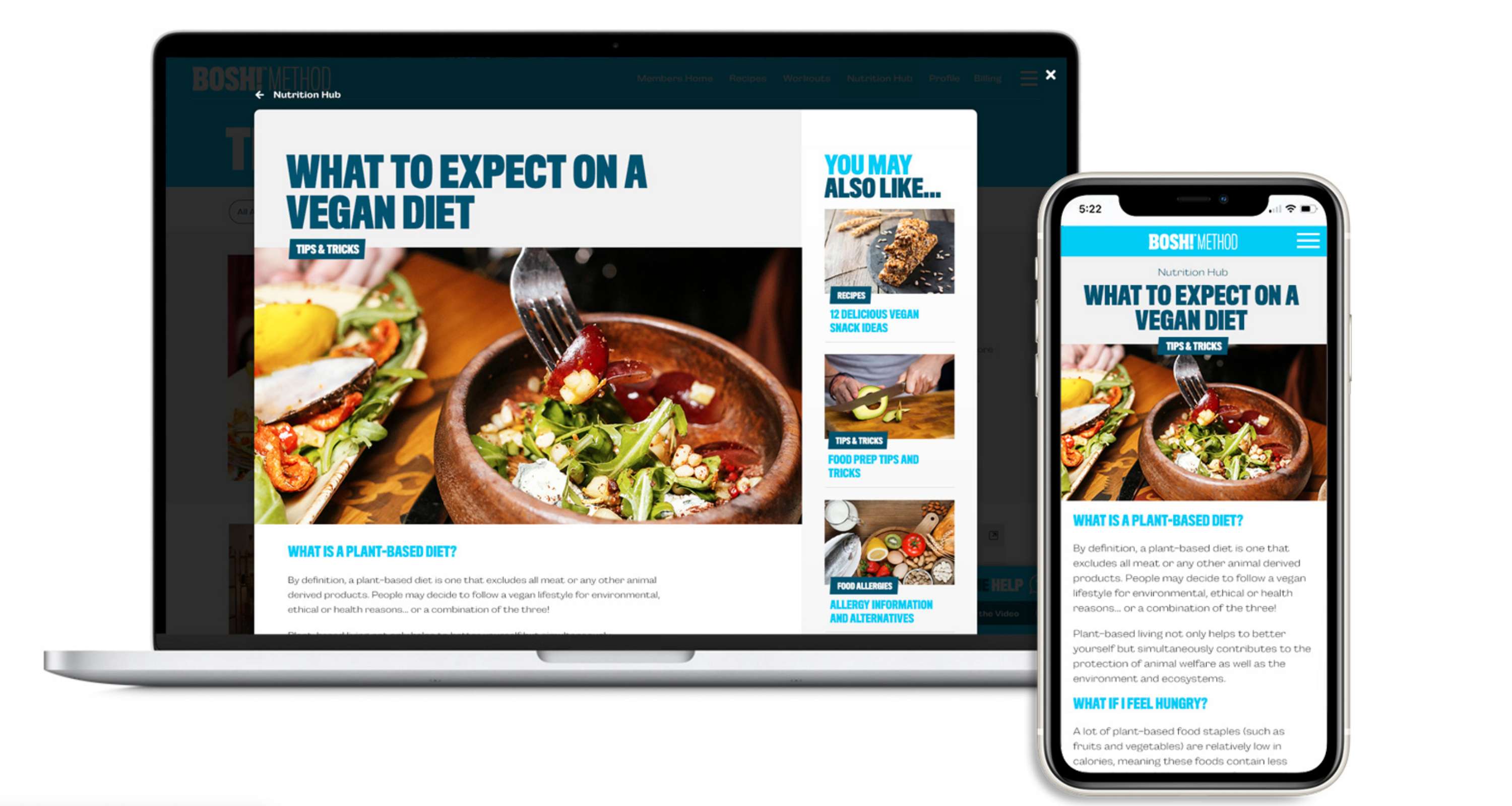 BOSH! Method digital platform by Ollie Bower