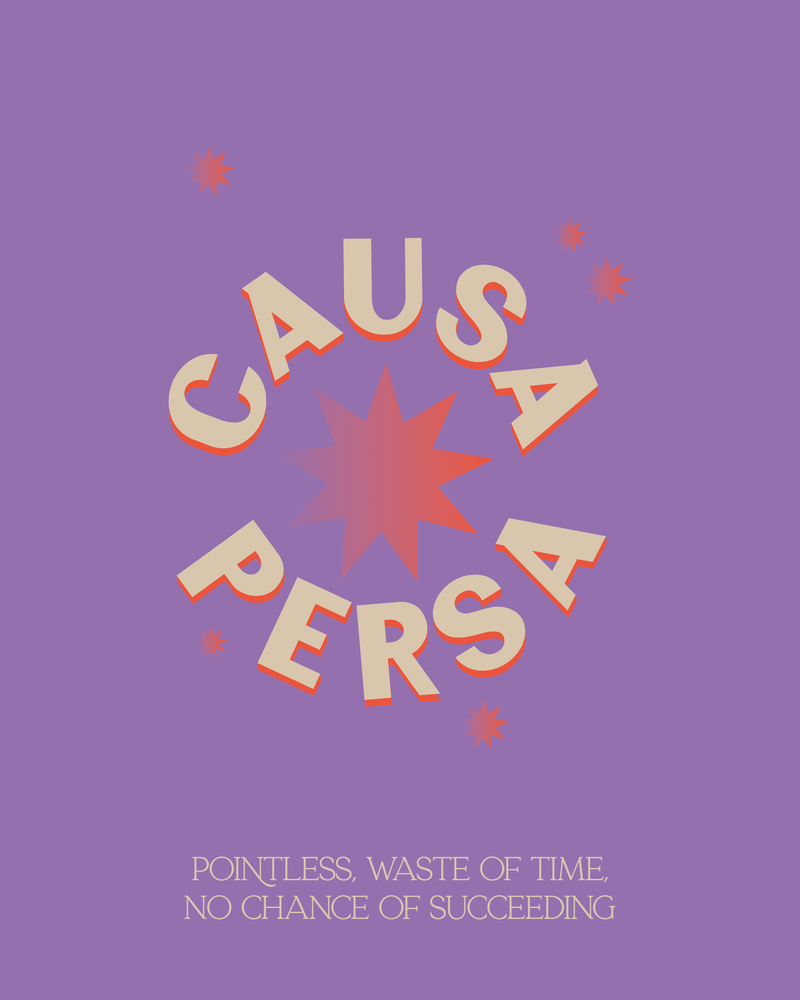 A few of my favorite Italian words, designed. by Silvia Cantù