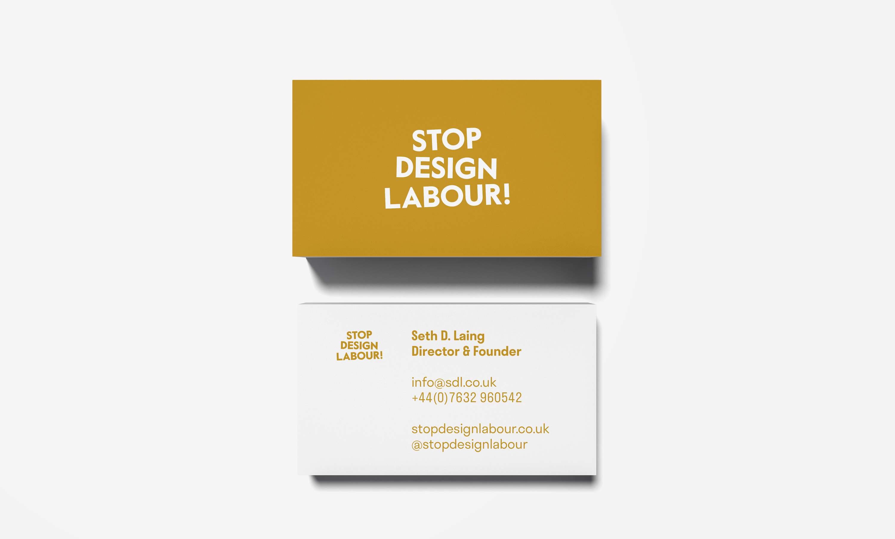 Stop Design Labour! by Darryl Gray