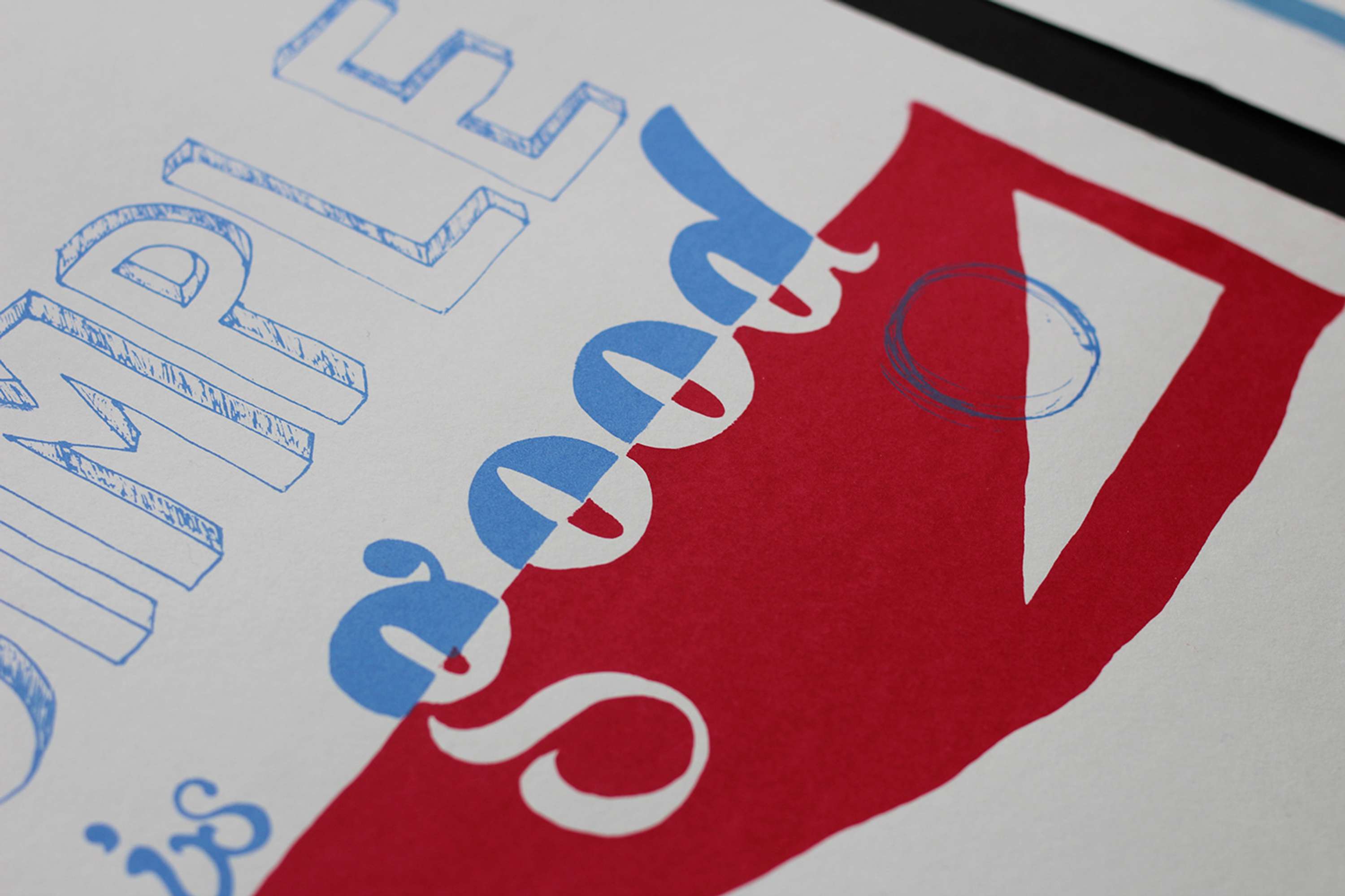 Simple is Good Screen Prints by Rhianne Connelly