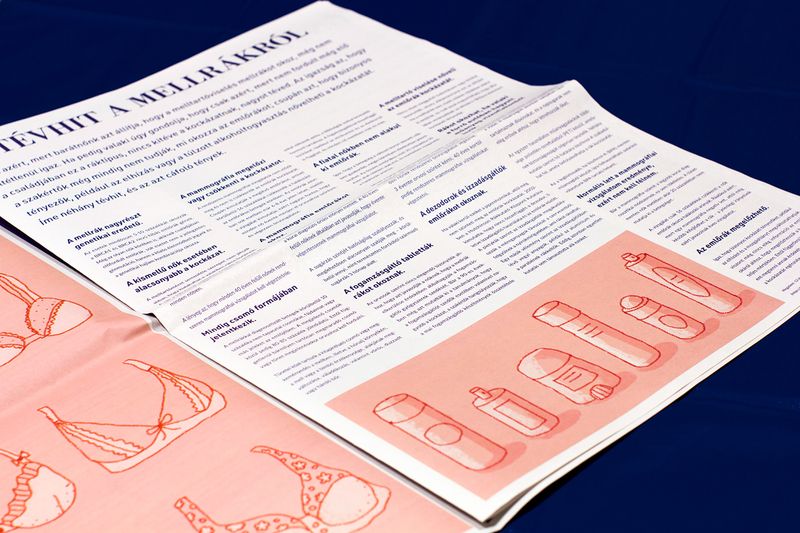 Szurogeto newspaper design by Babett Barta