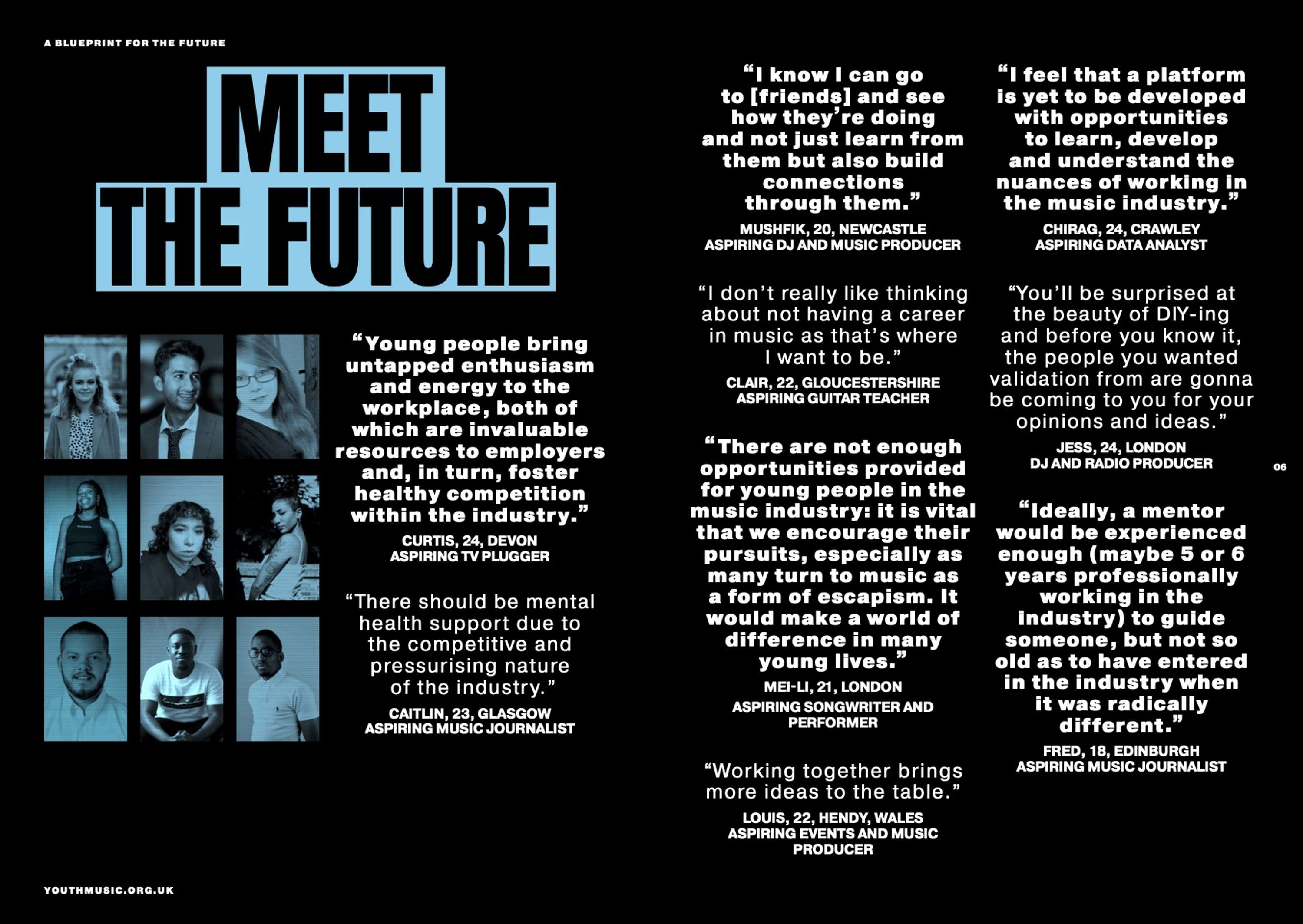 A Blueprint for the Future: a new generation ready to transform the music industries by Daniel Williams