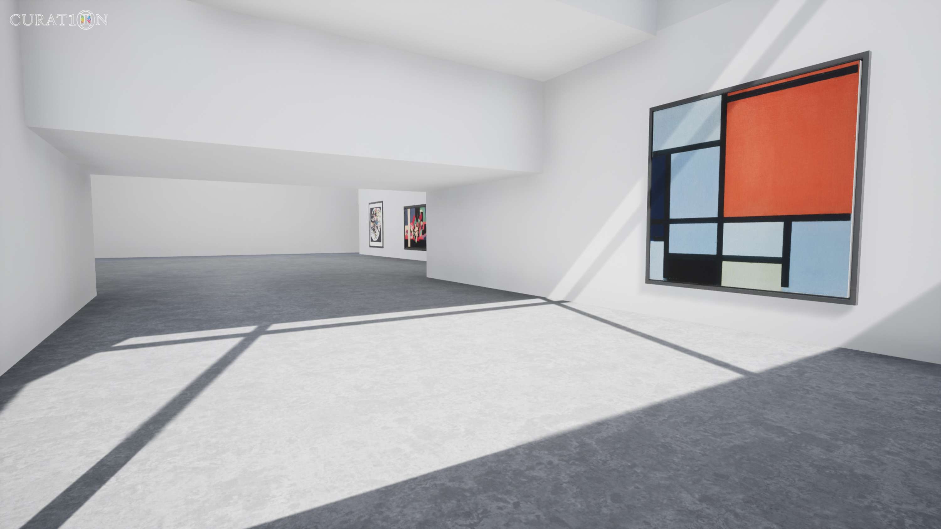 White Space - Virtual Gallery (2018) by Curat10n