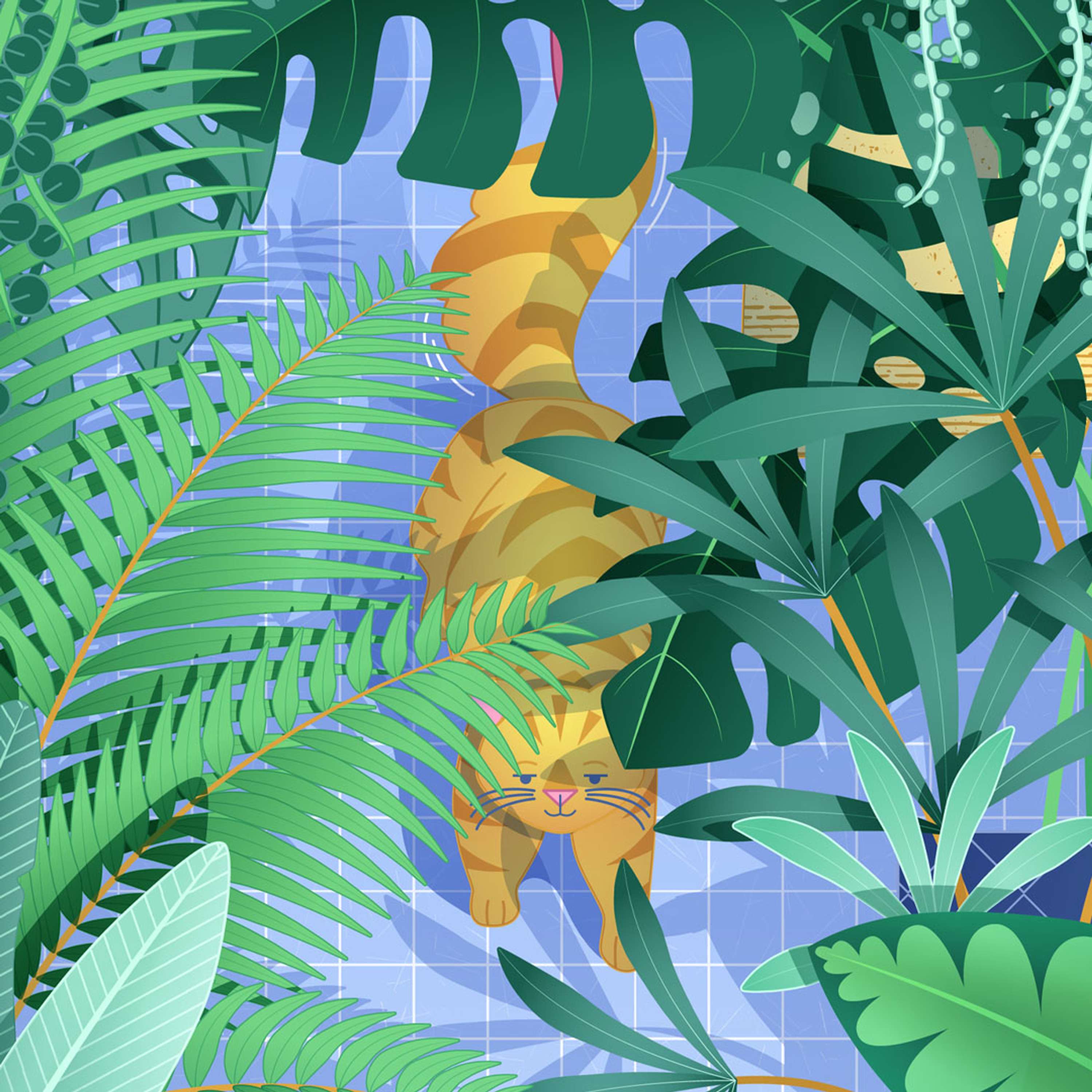 Welcome to the (indoor) Jungle by Amanda Lima
