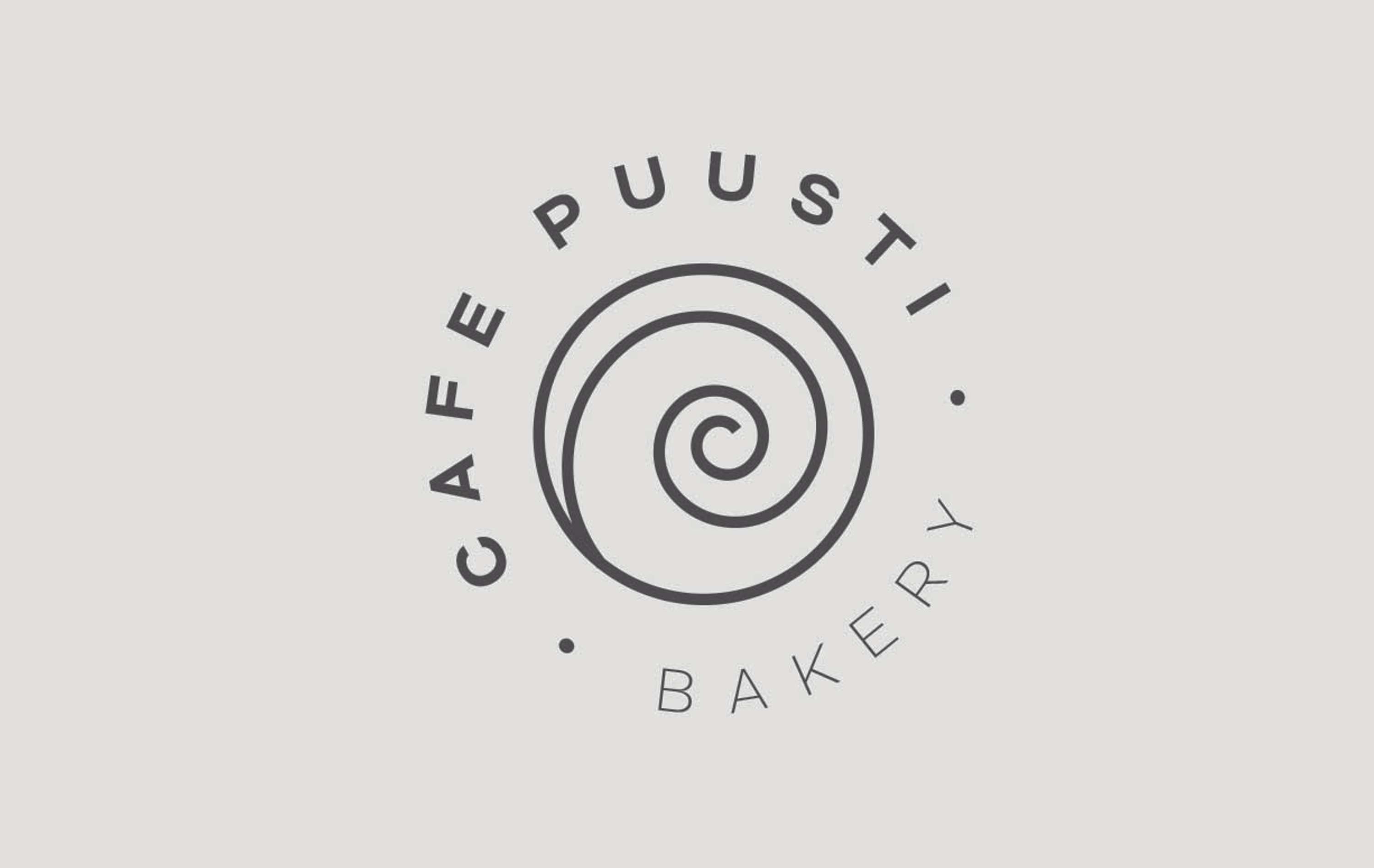 Cafe Puusti branding by Richard Littler
