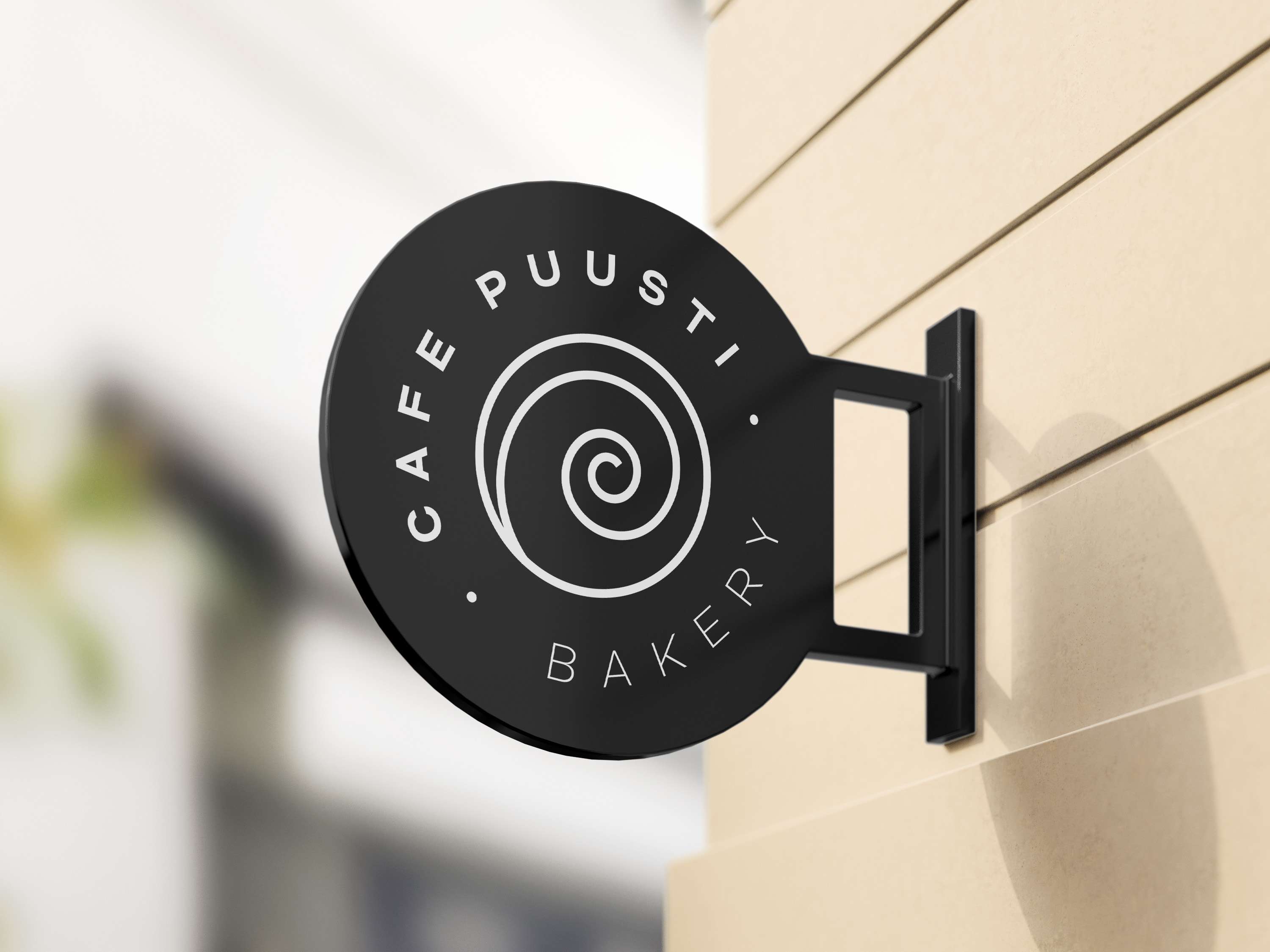 Cafe Puusti branding by Richard Littler