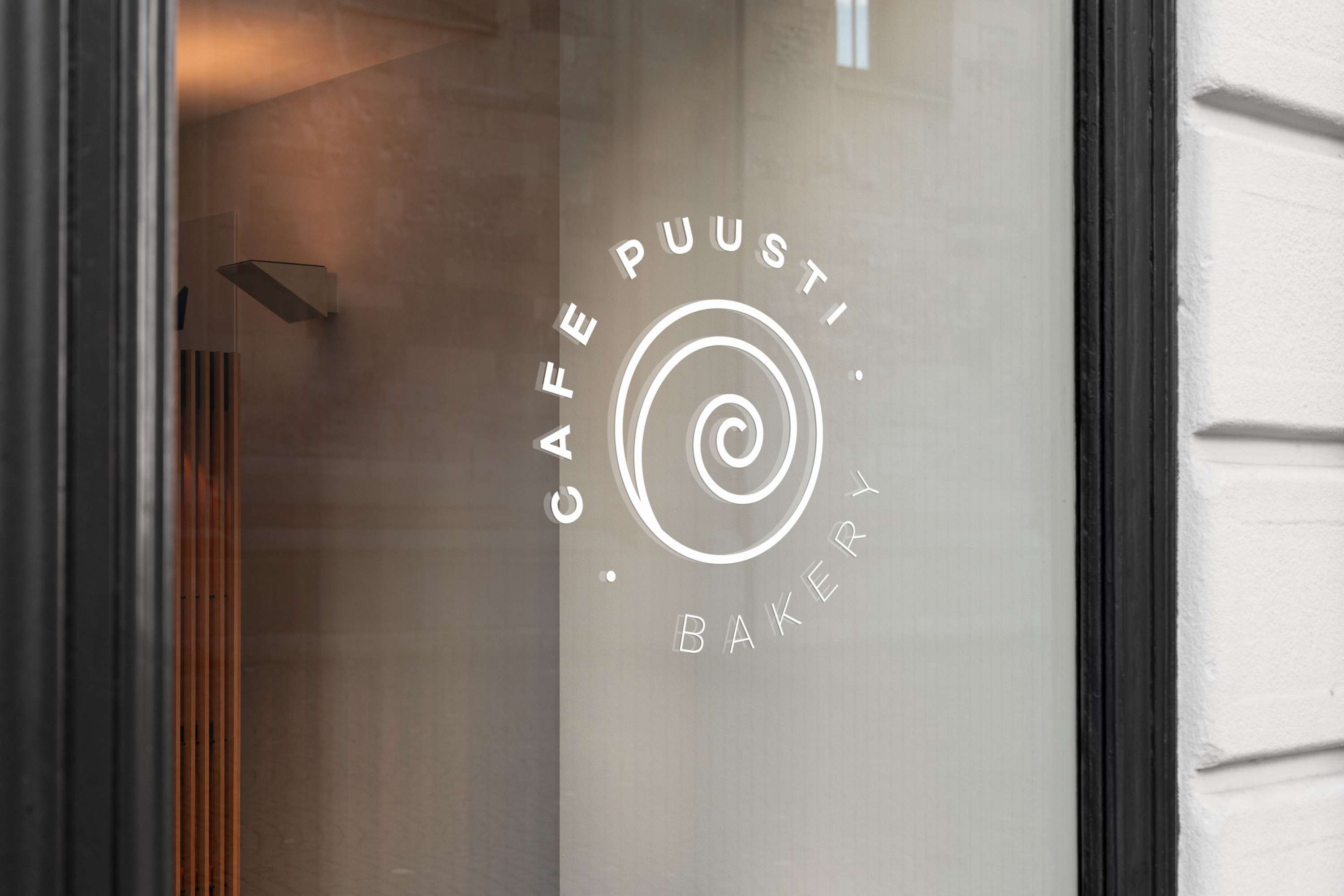 Cafe Puusti branding by Richard Littler