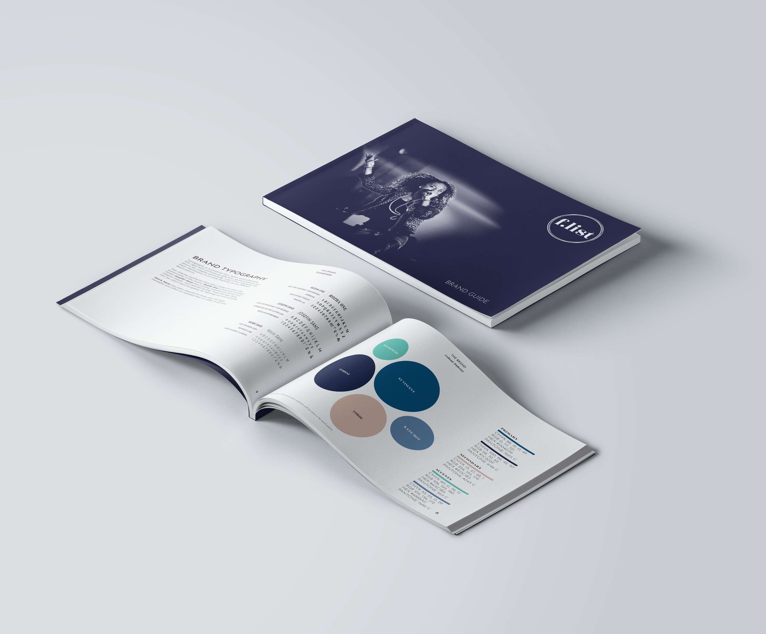 The F-List Brand Identity by Sharni Beere