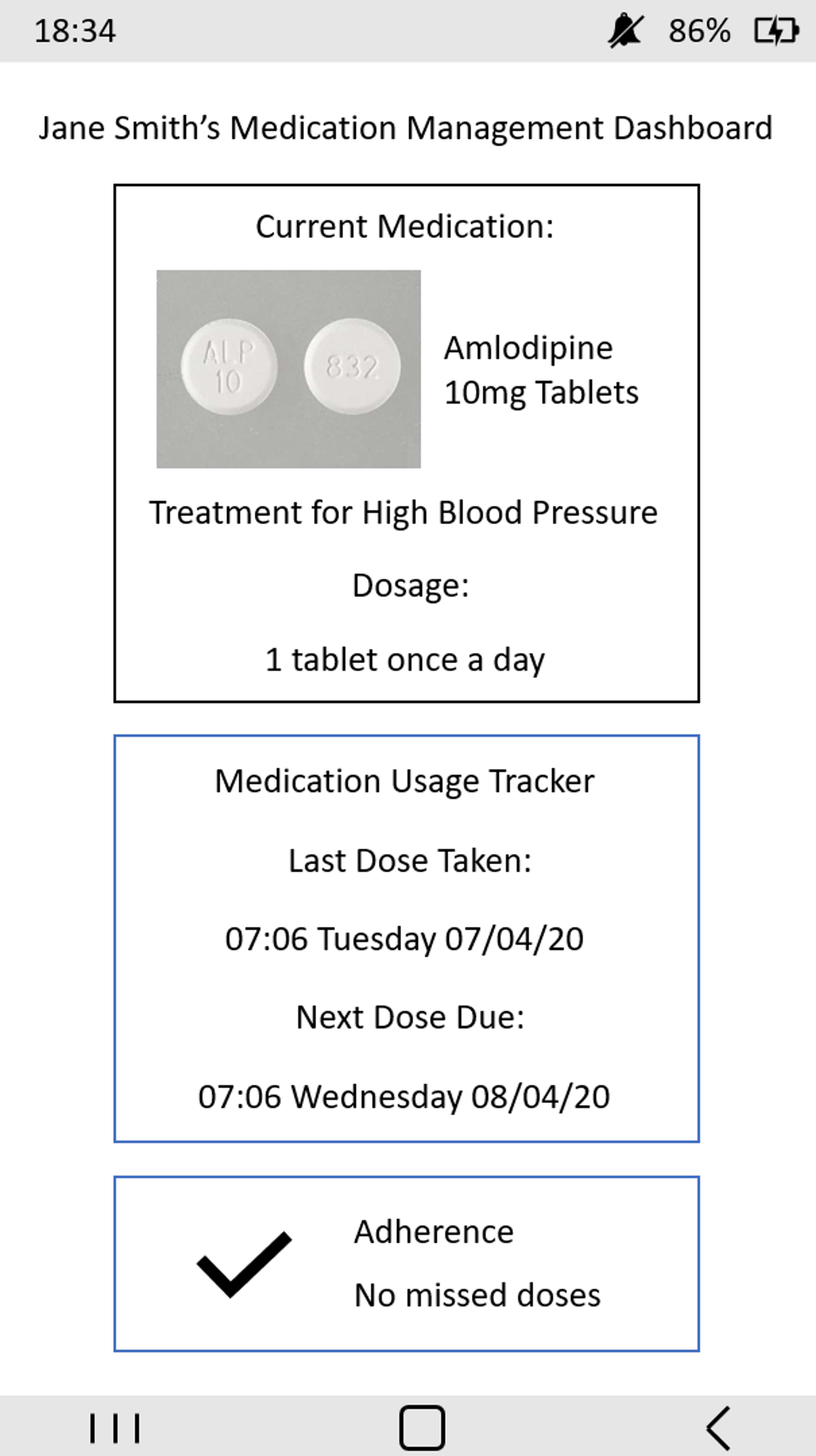 Medication Management System by Wisdom Ejuetami