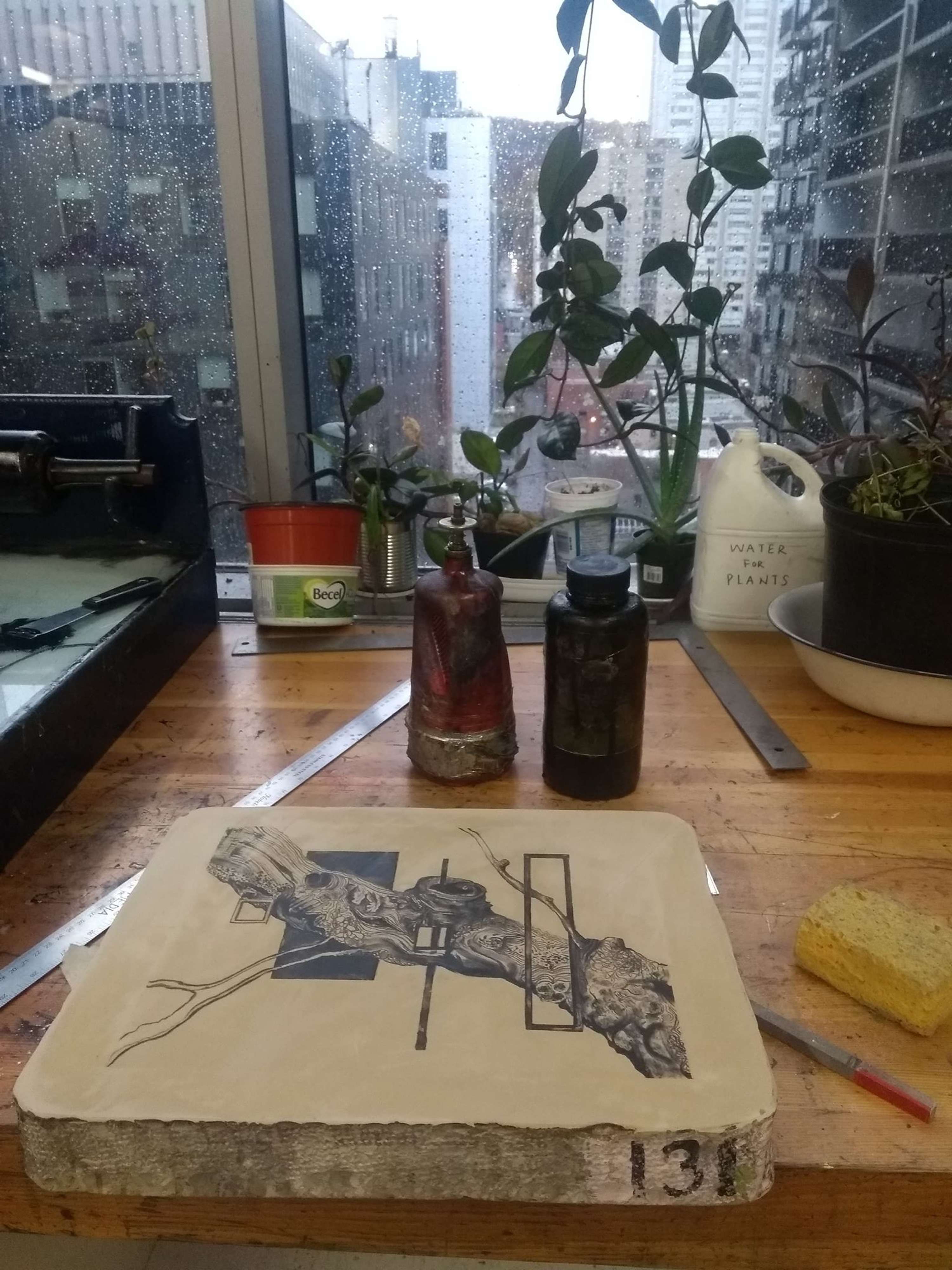 Printmaking: Geometric Shapes and Natural Forms by Ella Chedburn