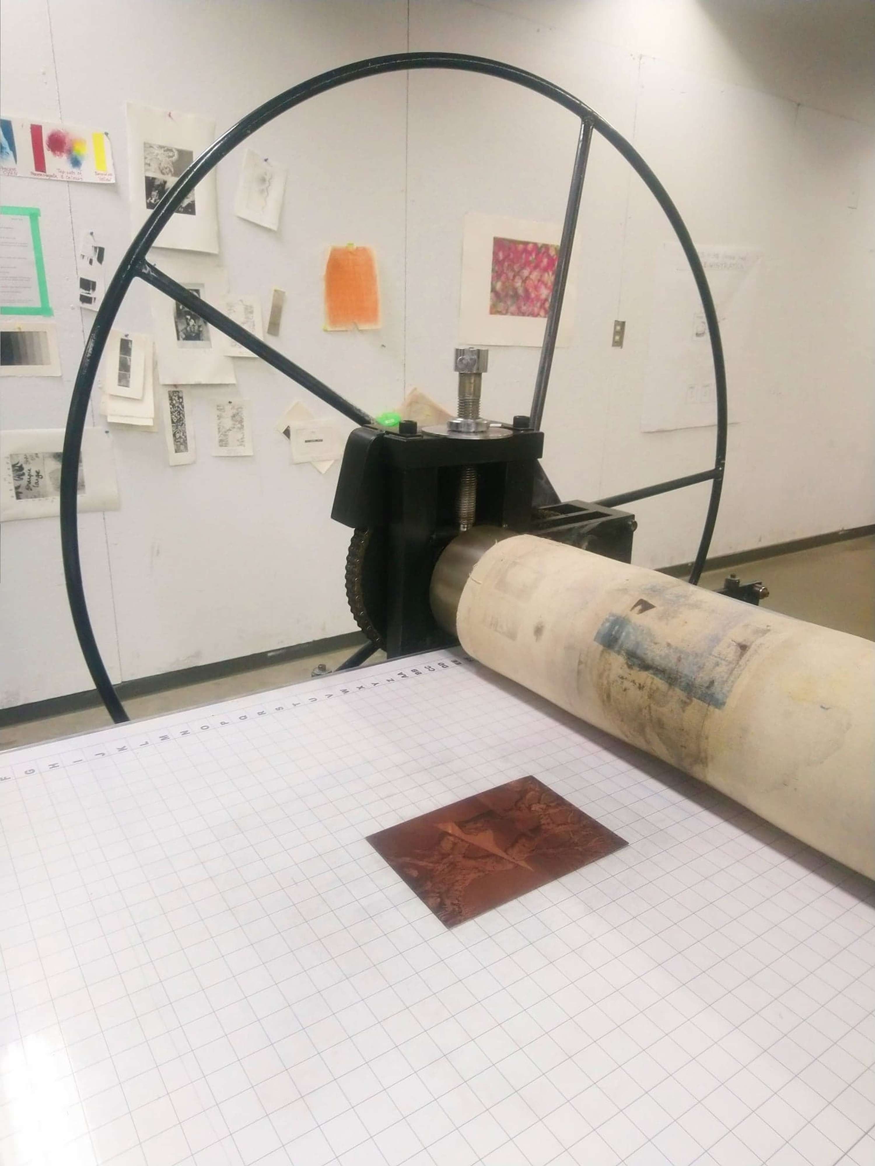 Printmaking: Geometric Shapes and Natural Forms by Ella Chedburn