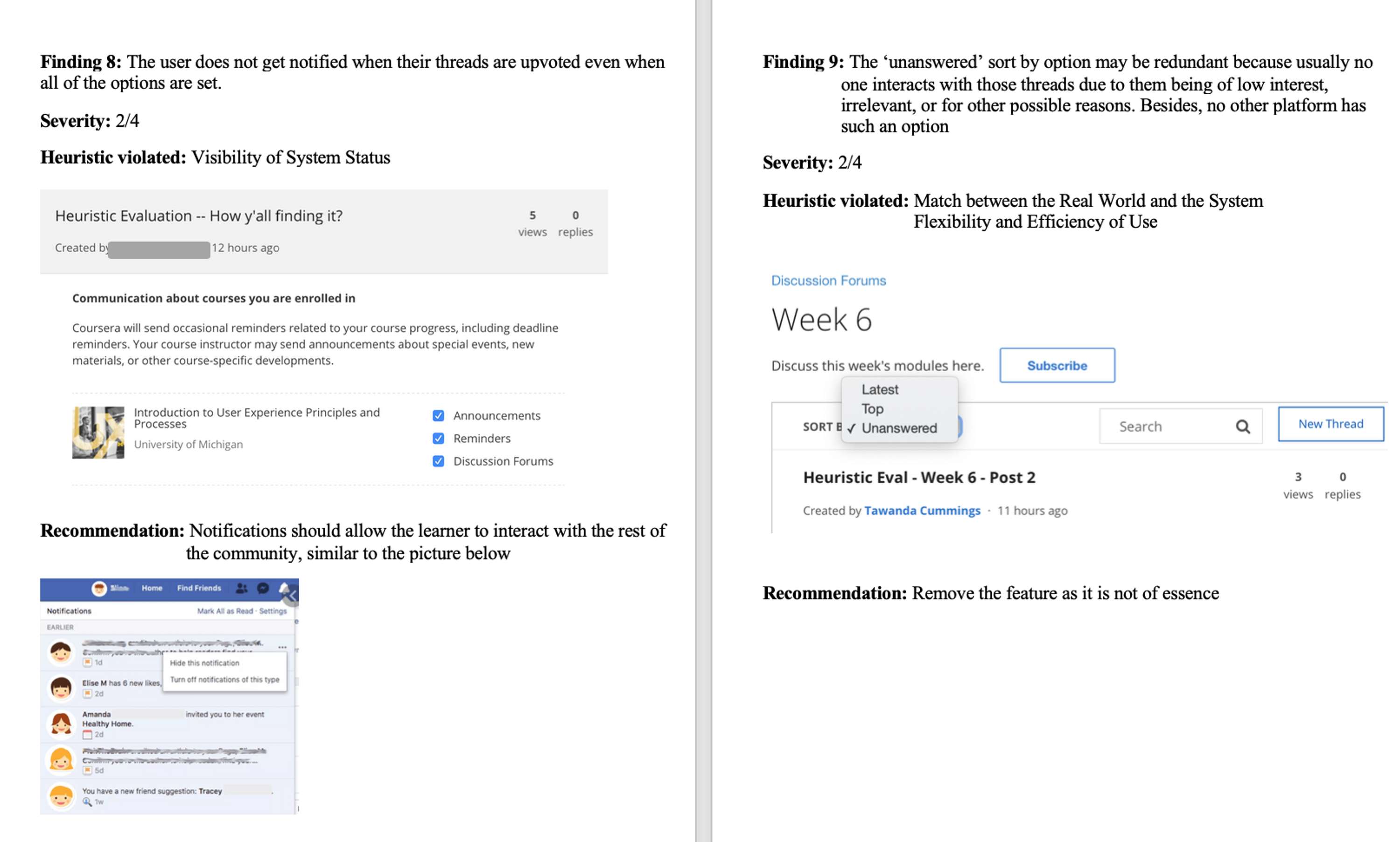 Heuristic Evaluation Report by Dimitra Zafeiri